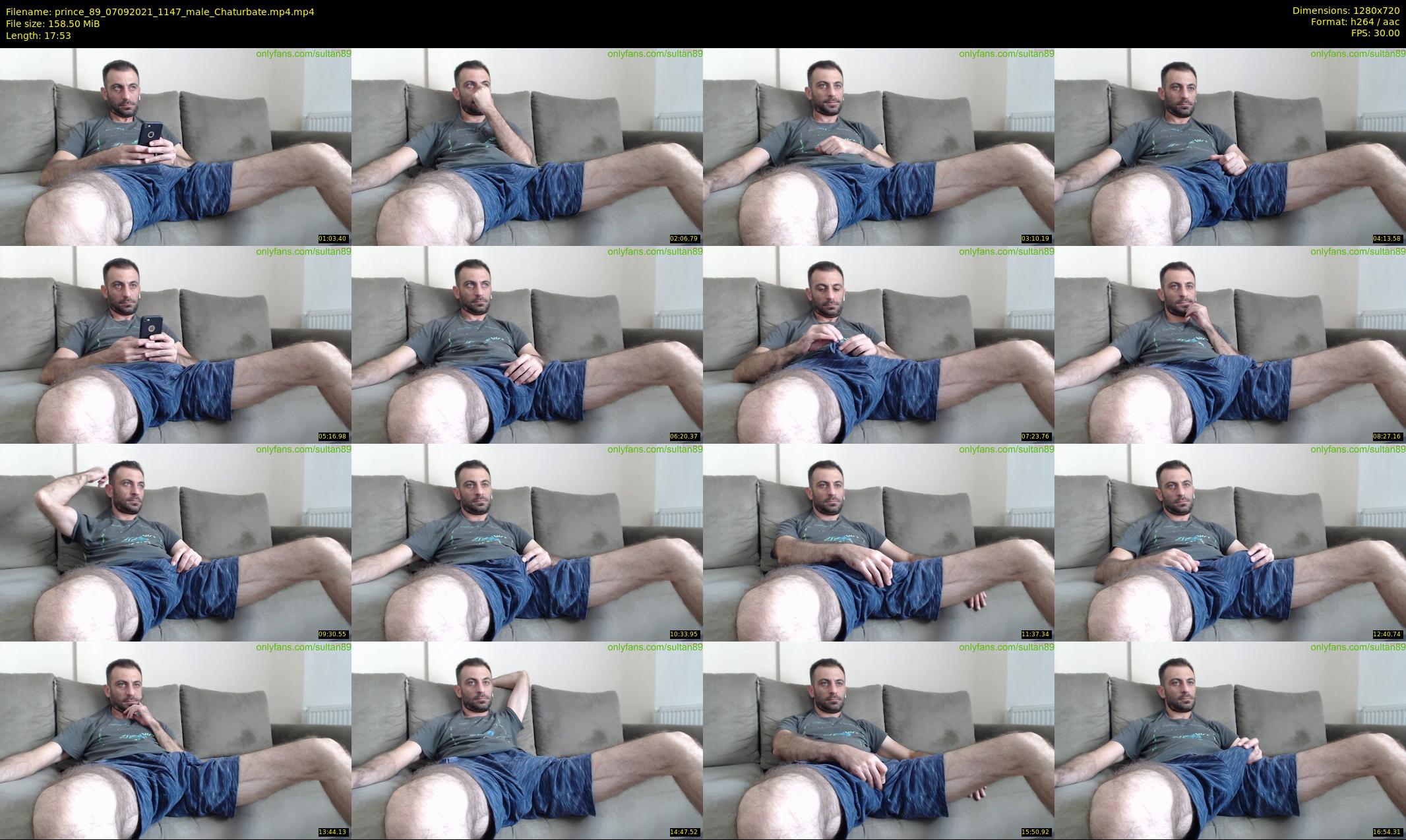 prince_89 — 18 minute Chaturbate male cam show recording, 720p, Sep 7, 2021