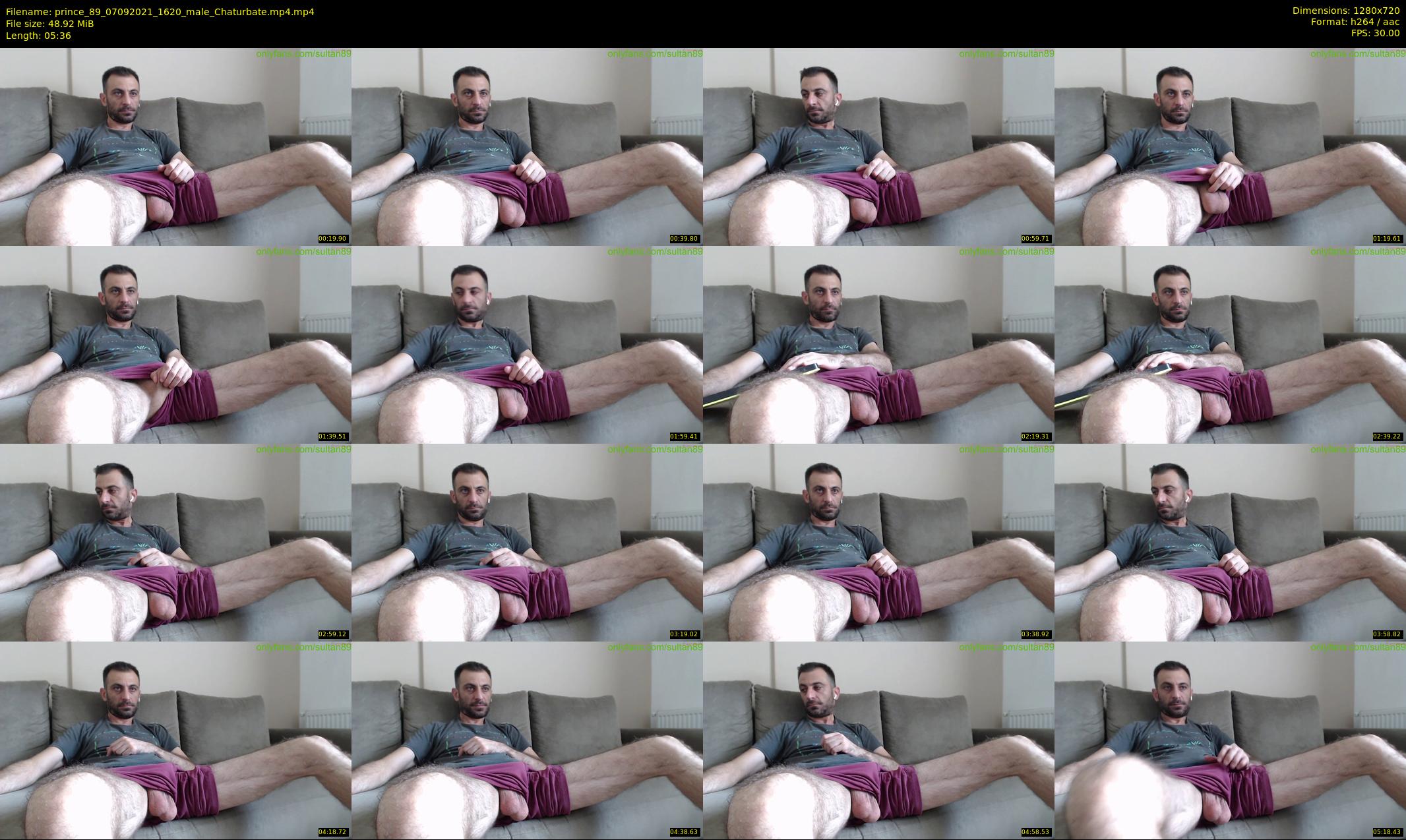 prince_89 — 6 minute Chaturbate male cam show recording, 720p, Sep 7, 2021