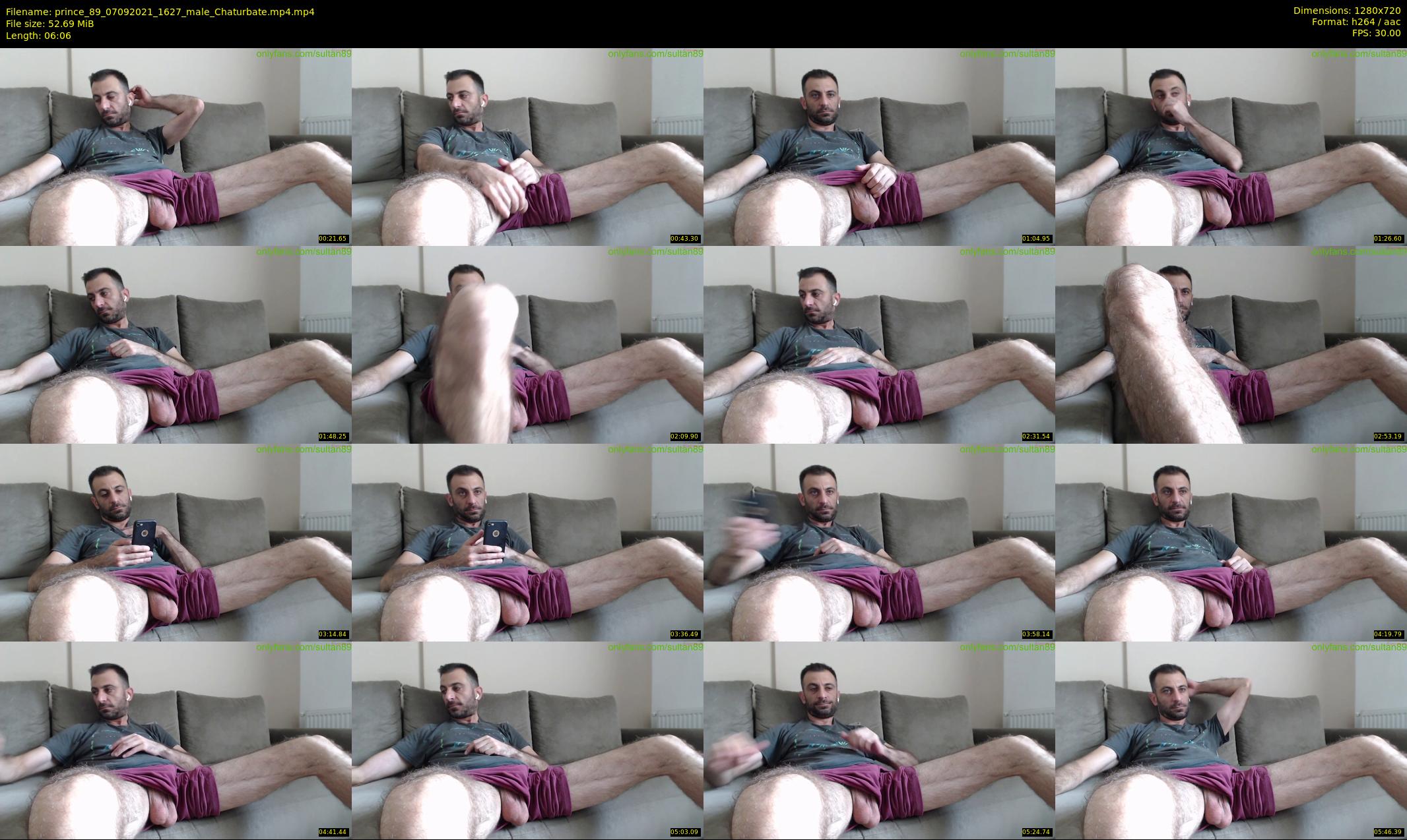 prince_89 — 7 minute Chaturbate male cam show recording, 720p, Sep 7, 2021