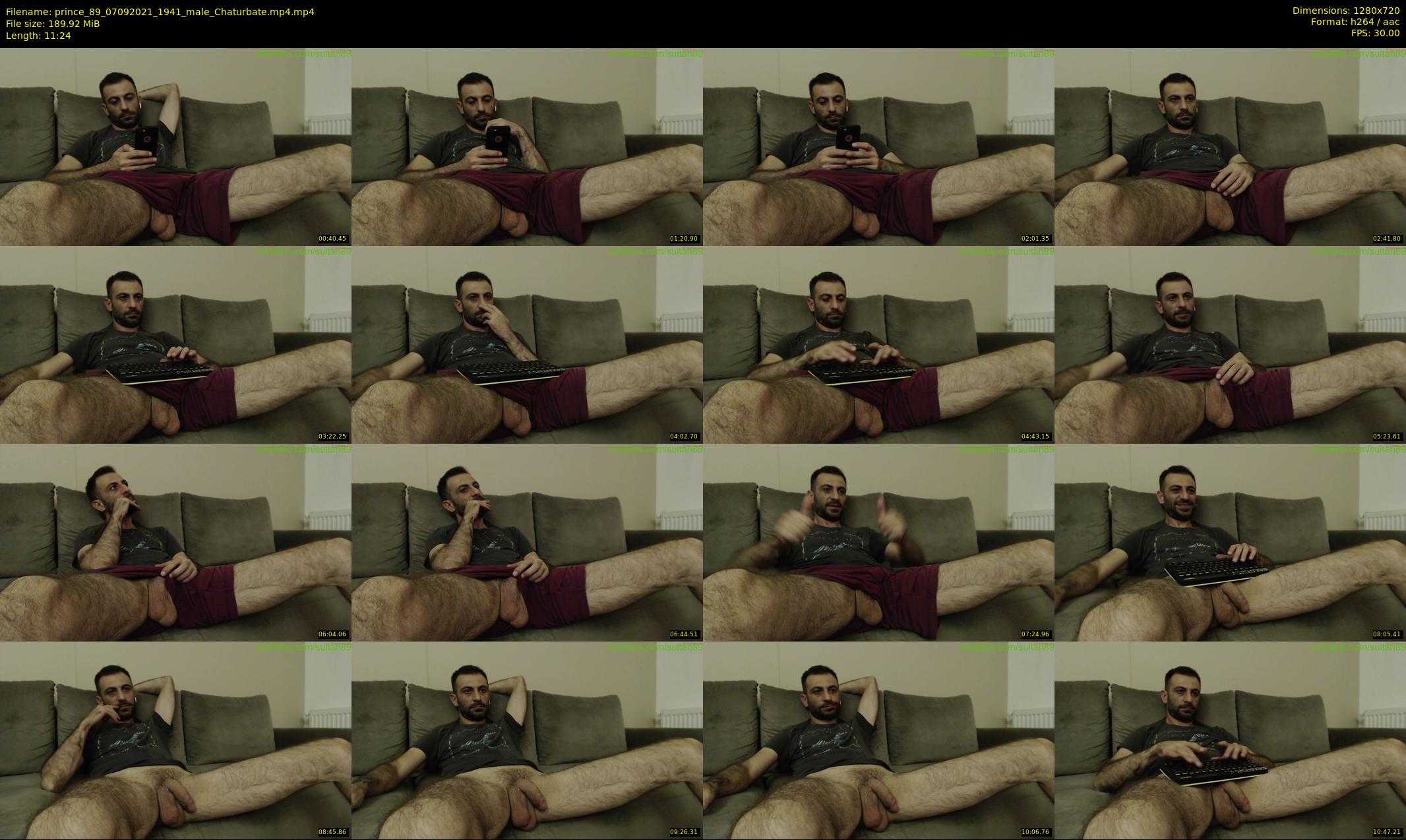 prince_89 — 12 minute Chaturbate male cam show recording, 720p, Sep 7, 2021