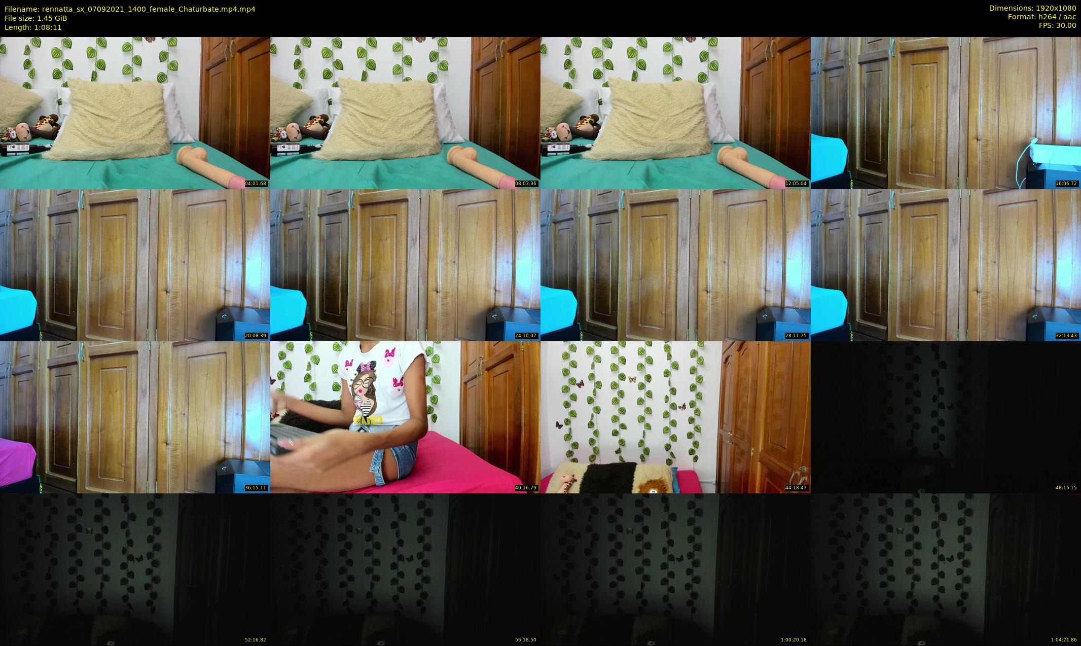 rennatta_sx — 69 minute Chaturbate female cam show recording, 1080p, Sep 7, 2021