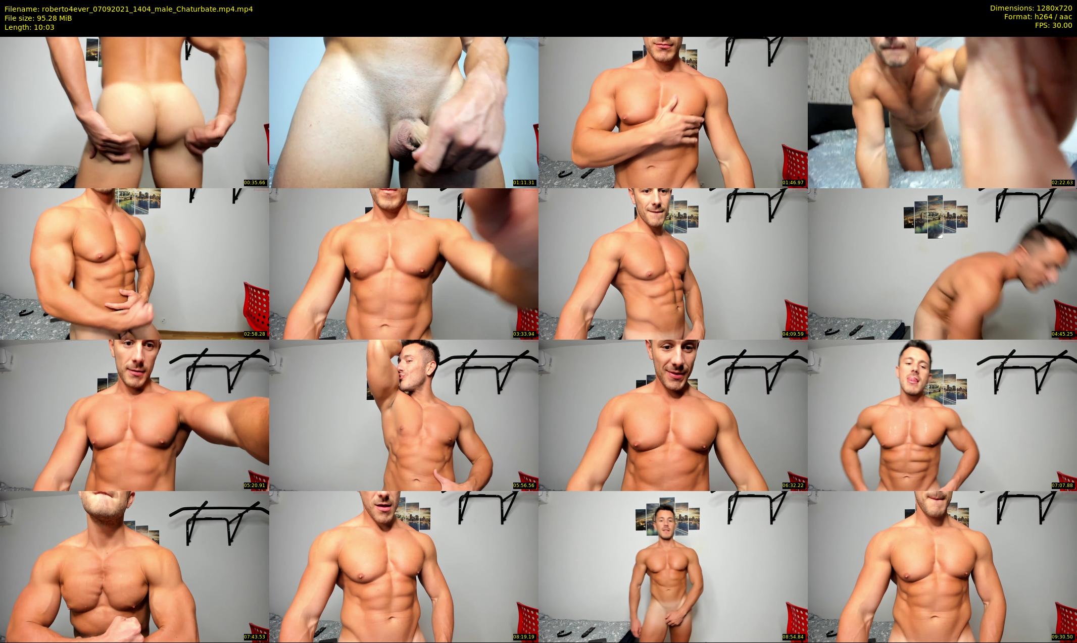 roberto4ever — 11 minute Chaturbate male cam show recording, 720p, Sep 7, 2021