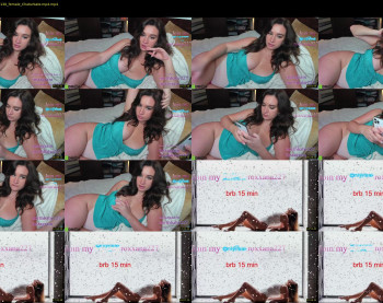 roxxana227 — 23 minute Chaturbate female cam show recording, 1080p, Sep 7, 2021