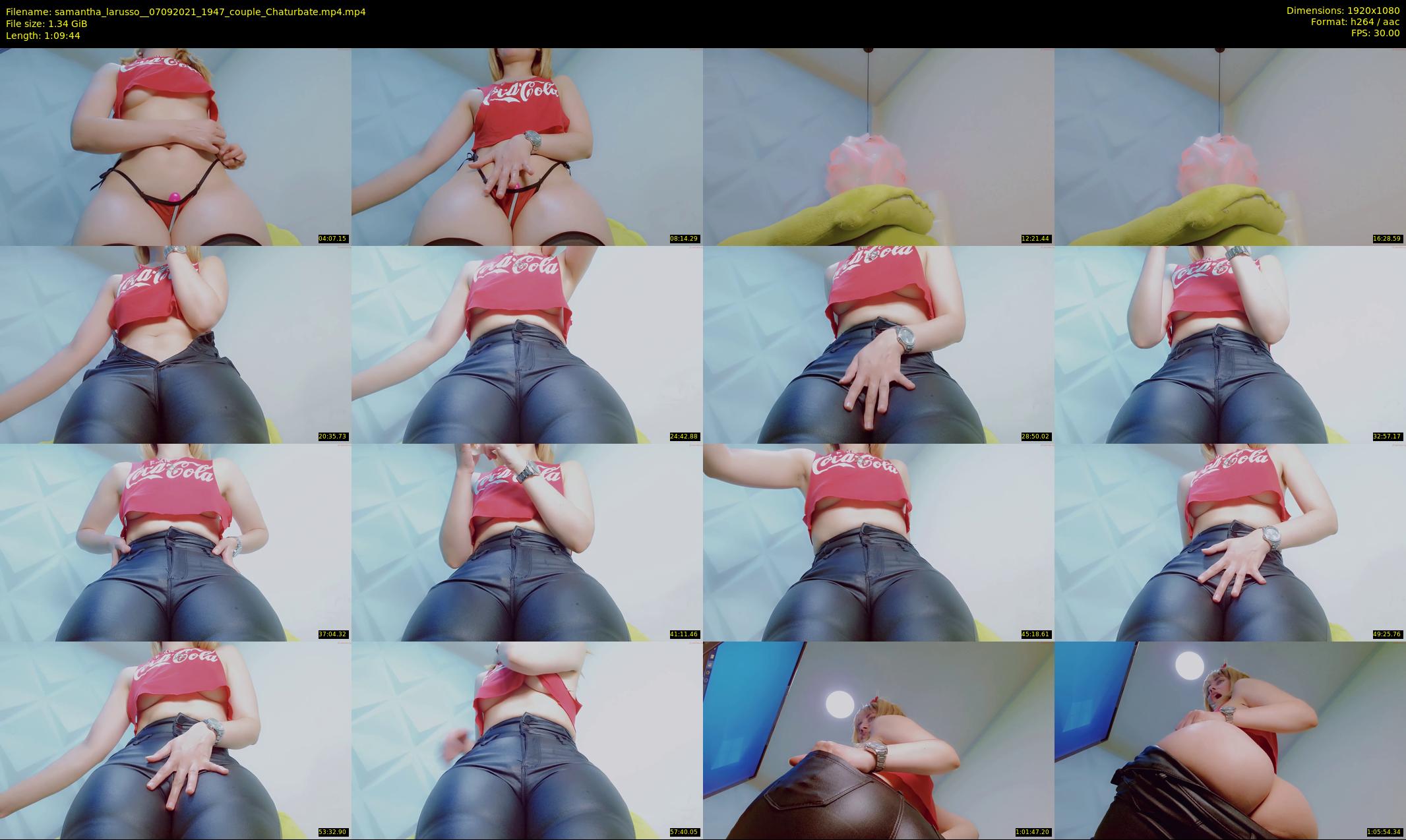 samantha_larusso_ — 70 minute Chaturbate couple cam show recording, 1080p, Sep 7, 2021