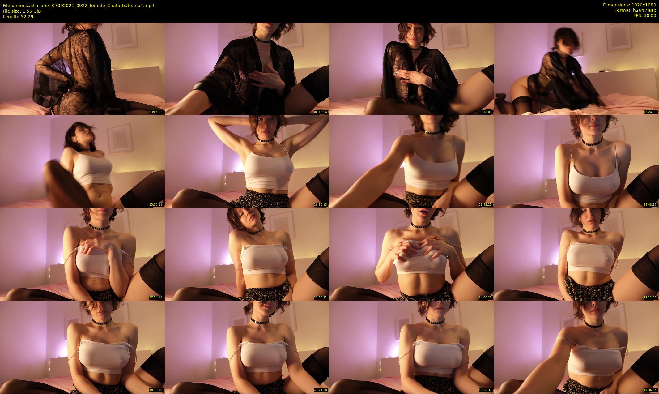 sasha_ursx — 53 minute Chaturbate female cam show recording, 1080p, Sep 7, 2021