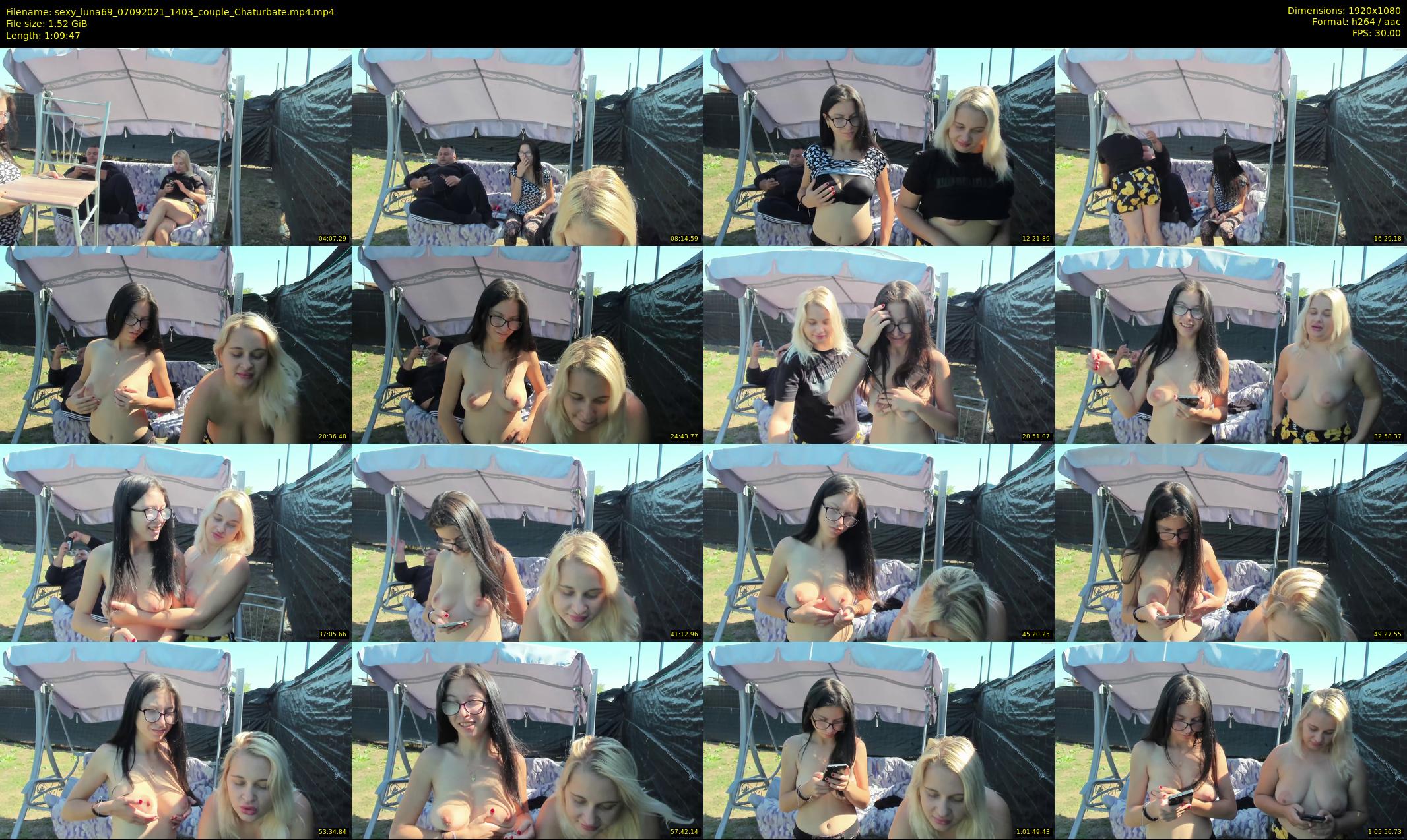 sexy_luna69 — 70 minute Chaturbate couple cam show recording, 1080p, Sep 7, 2021