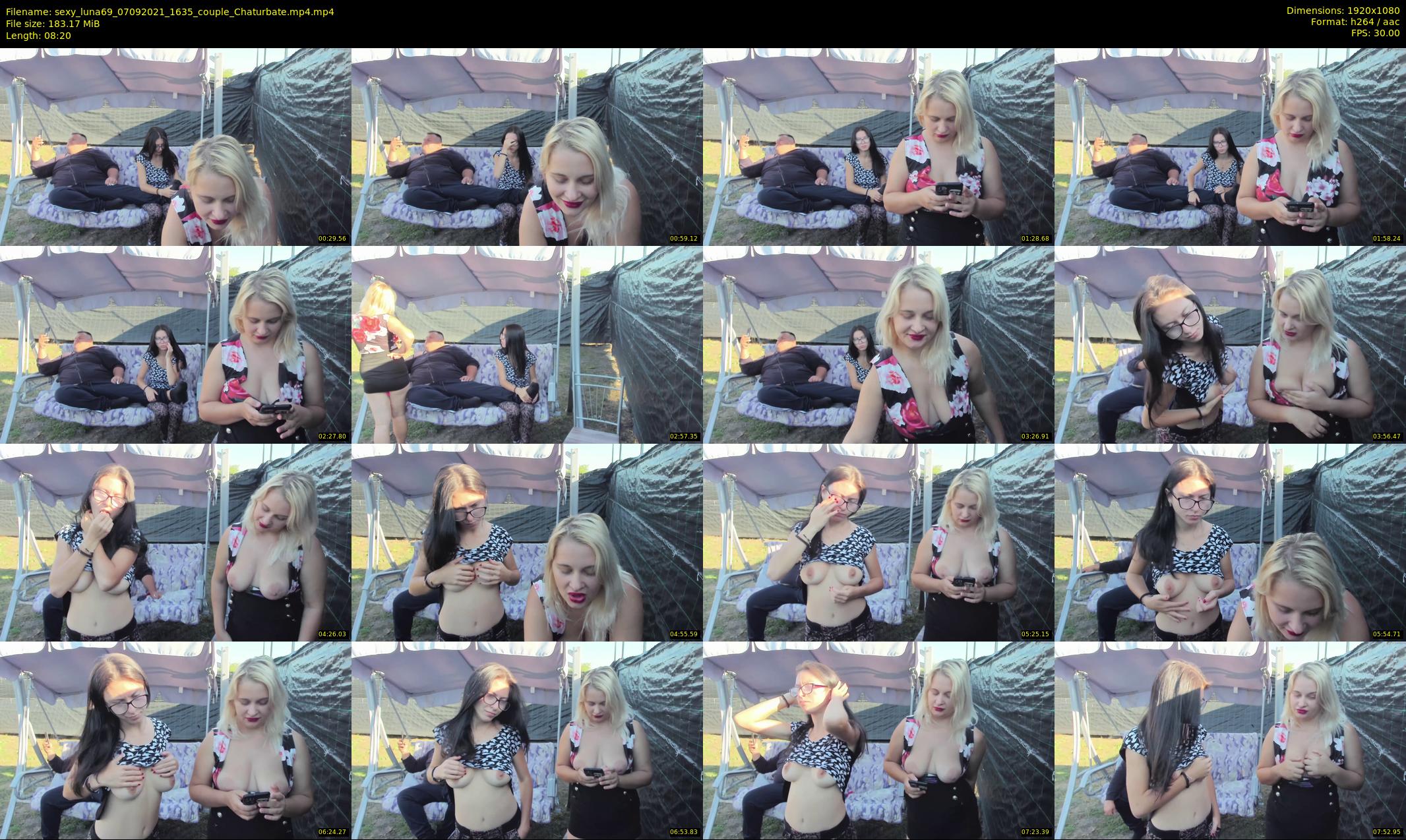 sexy_luna69 — 9 minute Chaturbate couple cam show recording, 1080p, Sep 7, 2021