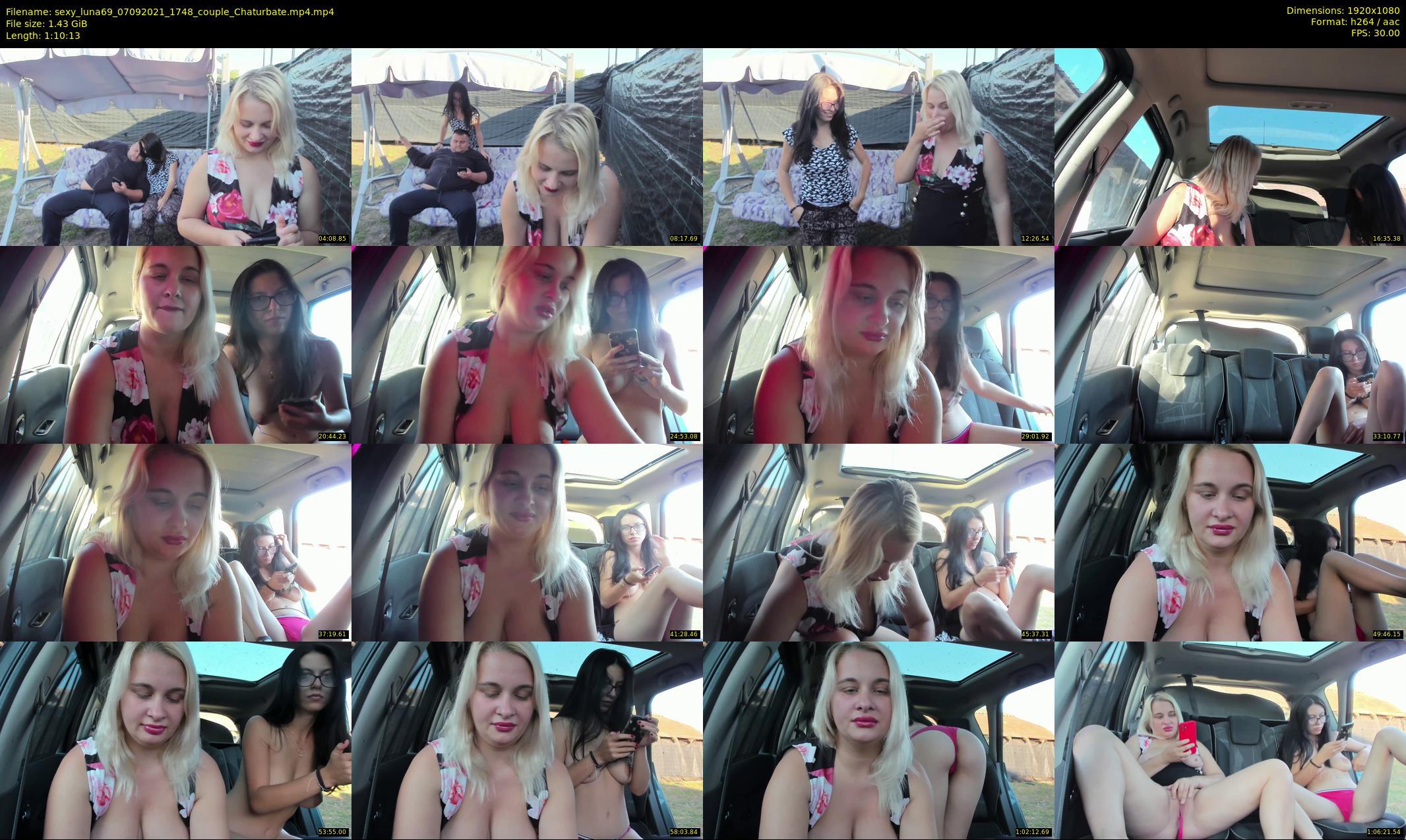 sexy_luna69 — 71 minute Chaturbate couple cam show recording, 1080p, Sep 7, 2021