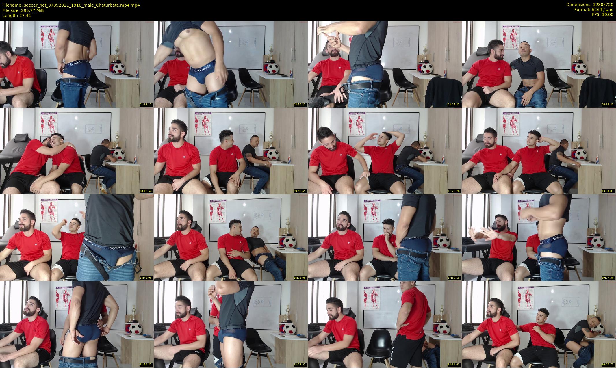 soccer_hot — 28 minute Chaturbate male cam show recording, 720p, Sep 7, 2021