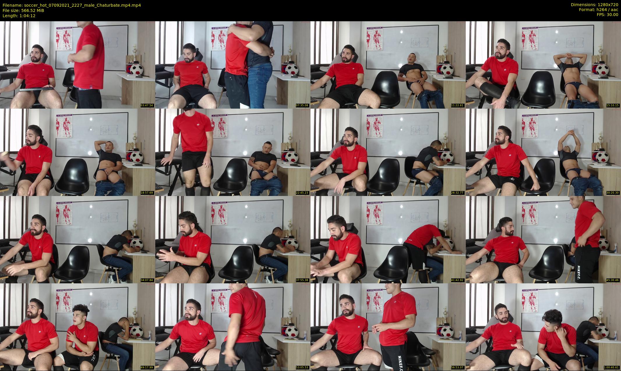 soccer_hot — 65 minute Chaturbate male cam show recording, 720p, Sep 7, 2021
