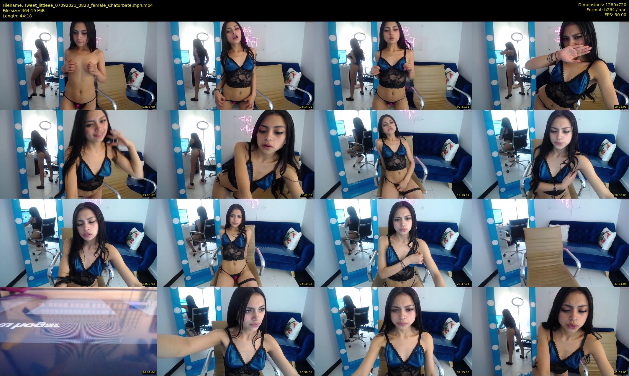 sweet_littleee — 45 minute Chaturbate female cam show recording, 720p, Sep 7, 2021