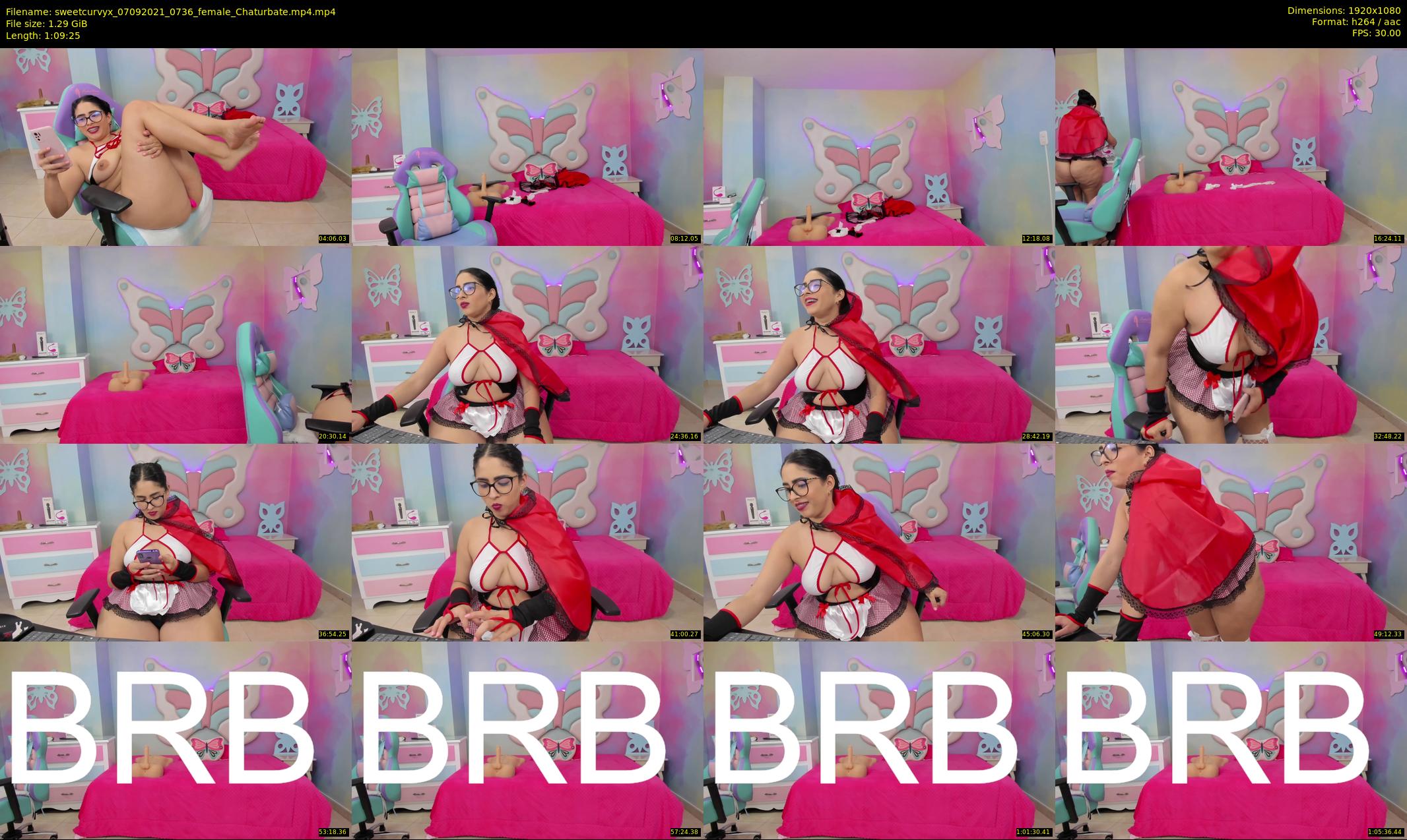 sweetcurvyx — 70 minute Chaturbate couple cam show recording, 1080p, Sep 7, 2021
