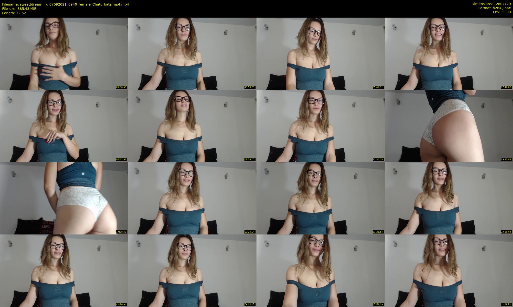 sweettdream__x — 33 minute Chaturbate female cam show recording, 720p, Sep 7, 2021