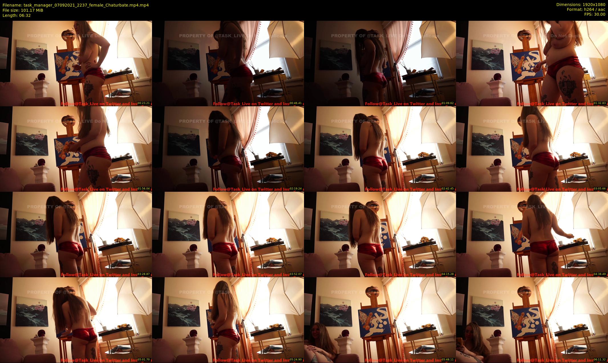task_manager — 7 minute Chaturbate couple cam show recording, 1080p, Sep 7, 2021