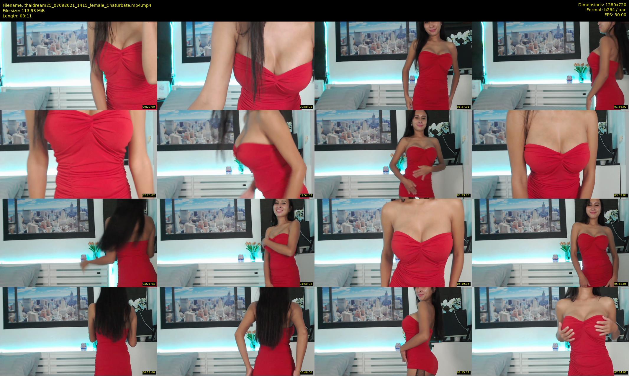 thaidream25 — 9 minute Chaturbate female cam show recording, 720p, Sep 7, 2021
