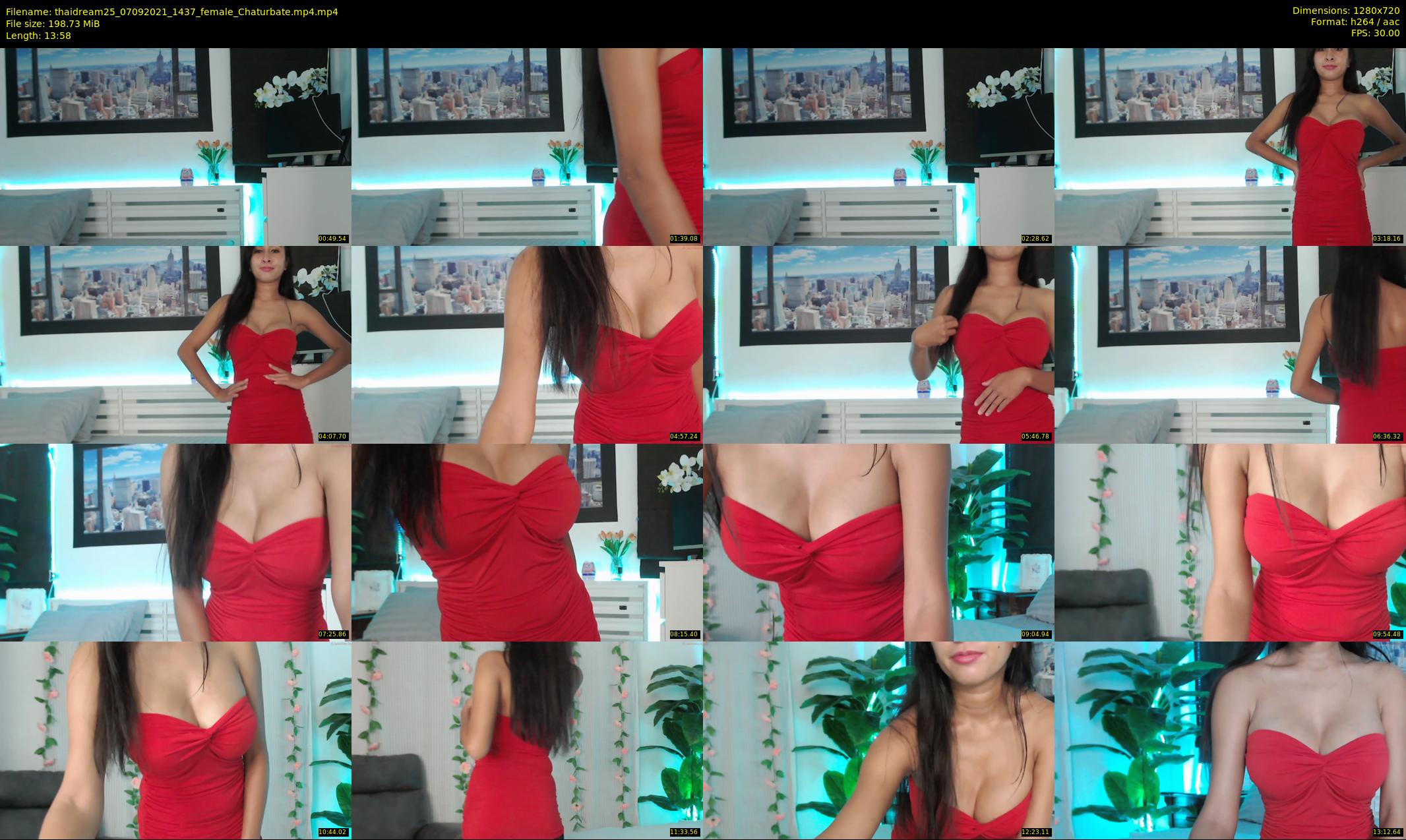 thaidream25 — 14 minute Chaturbate female cam show recording, 720p, Sep 7, 2021