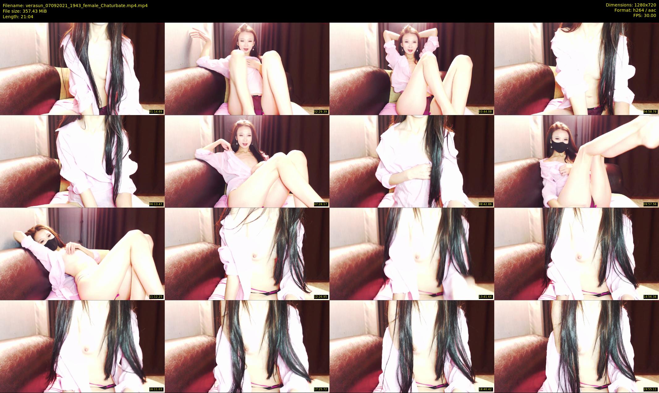 verasun — 22 minute Chaturbate female cam show recording, 720p, Sep 7, 2021
