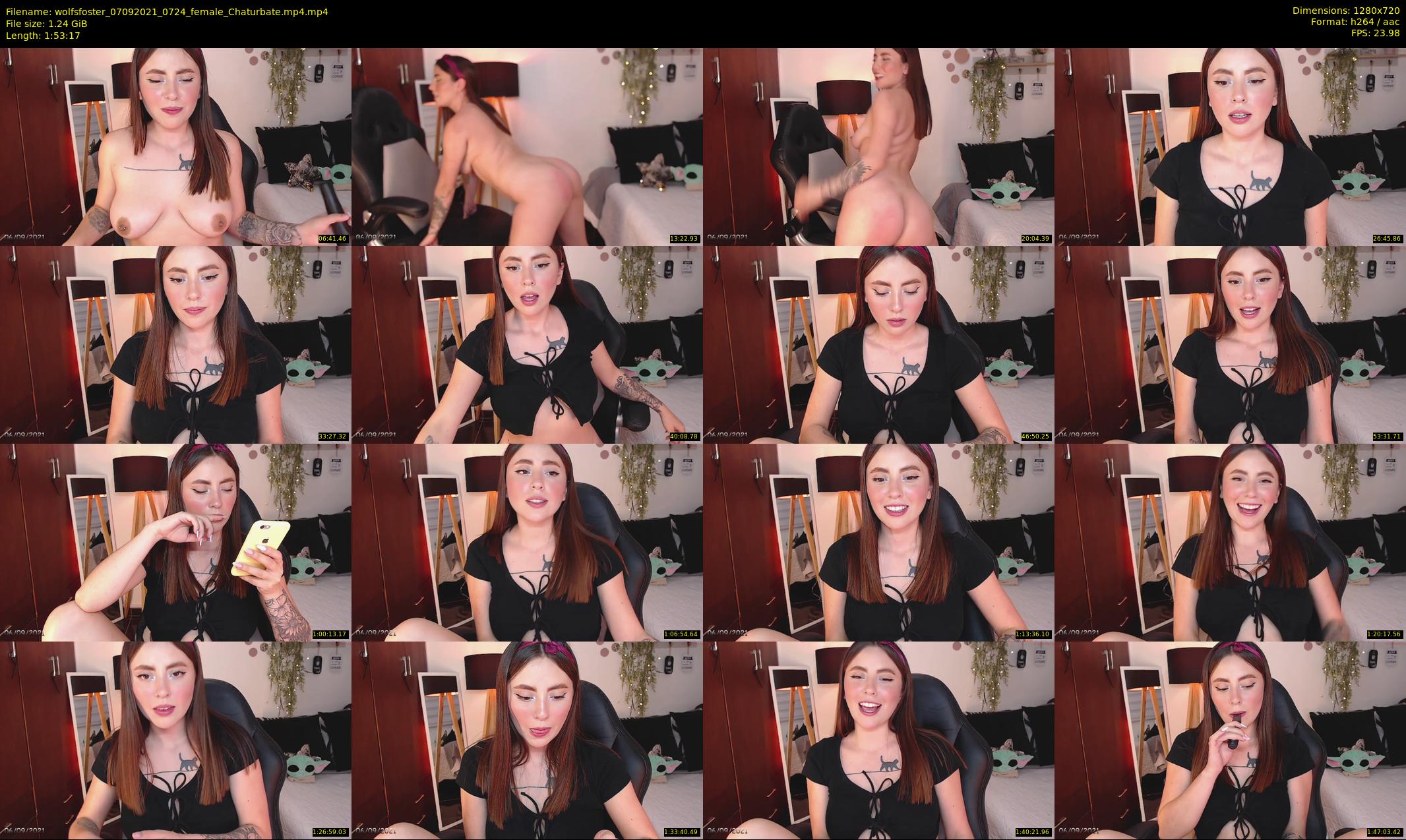 wolfsfoster — 114 minute Chaturbate couple cam show recording, 720p, Sep 7, 2021