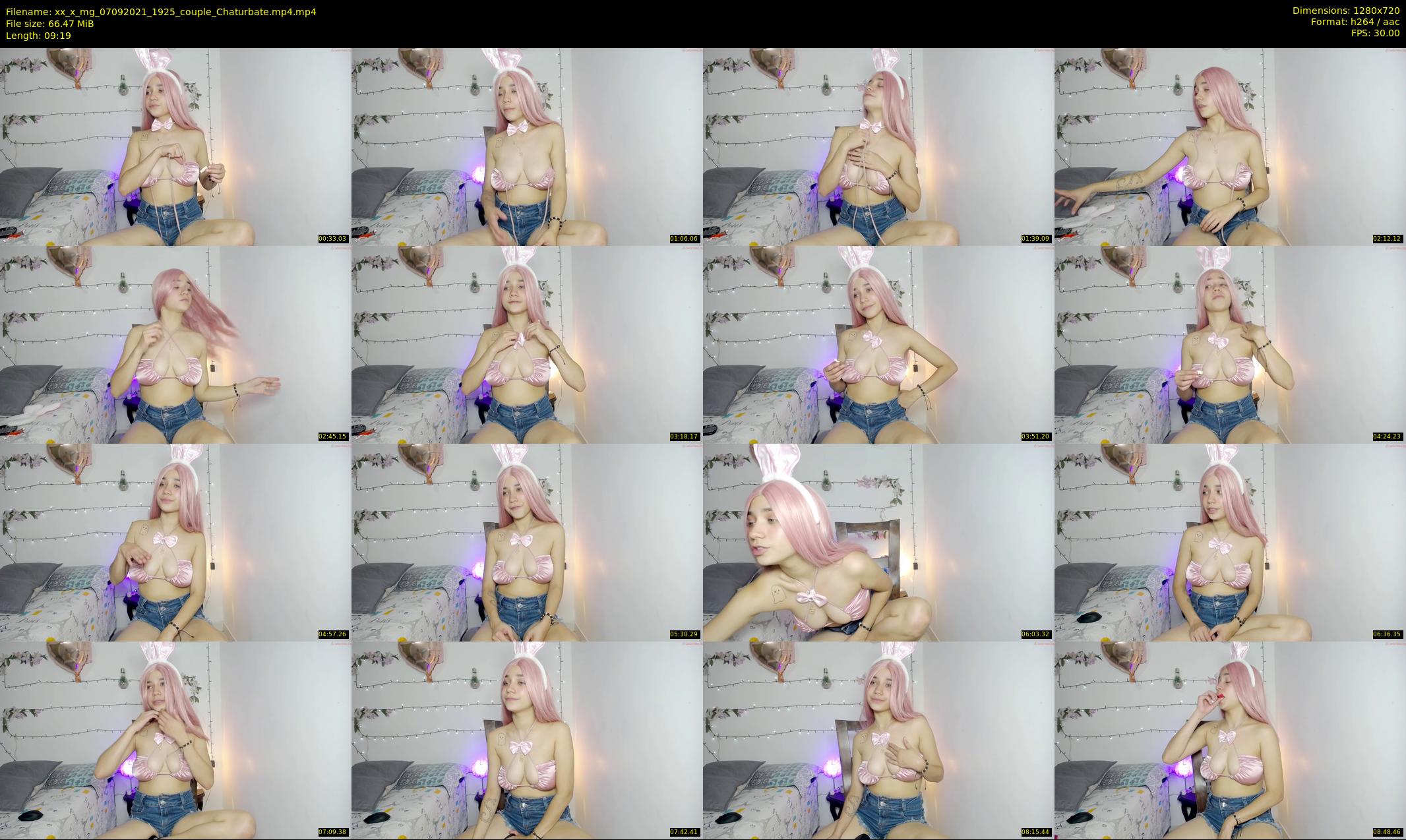 xx_x_mg — 10 minute Chaturbate couple cam show recording, 720p, Sep 7, 2021