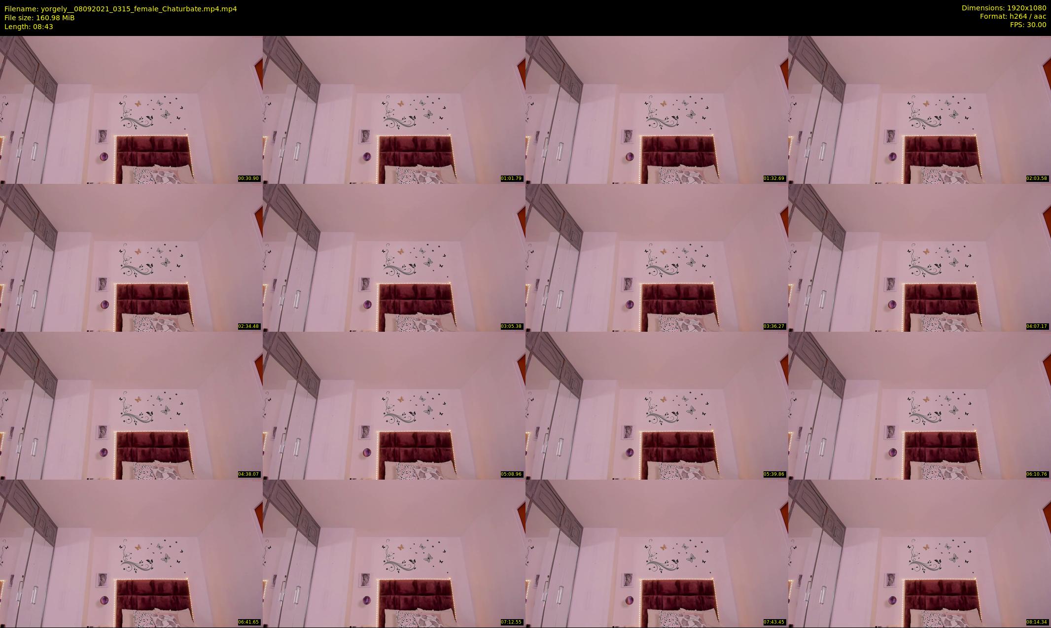 yorgely_ — 9 minute Chaturbate female cam show recording, 1080p, Sep 8, 2021