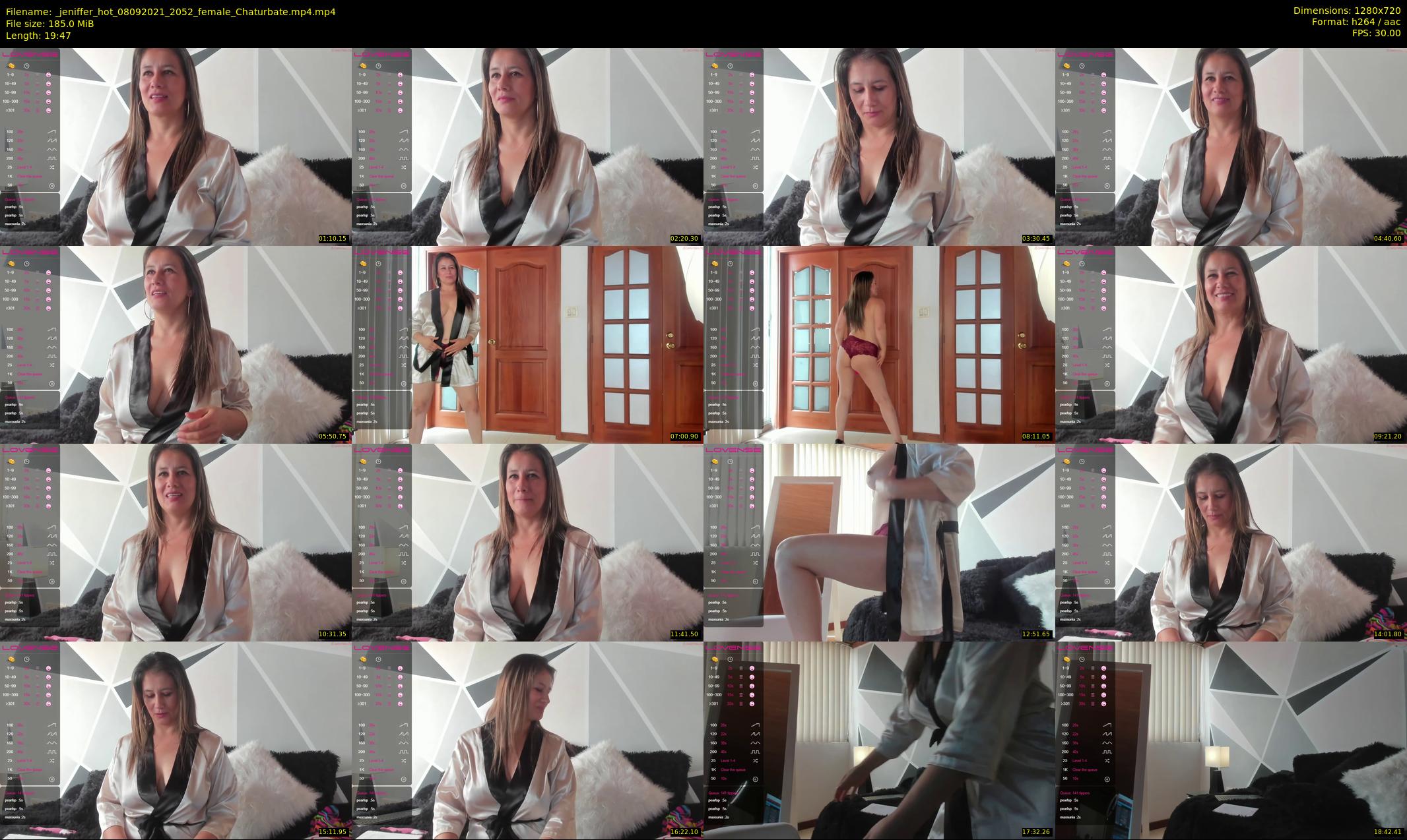 _jeniffer_hot — 20 minute Chaturbate female cam show recording, 720p, Sep 8, 2021