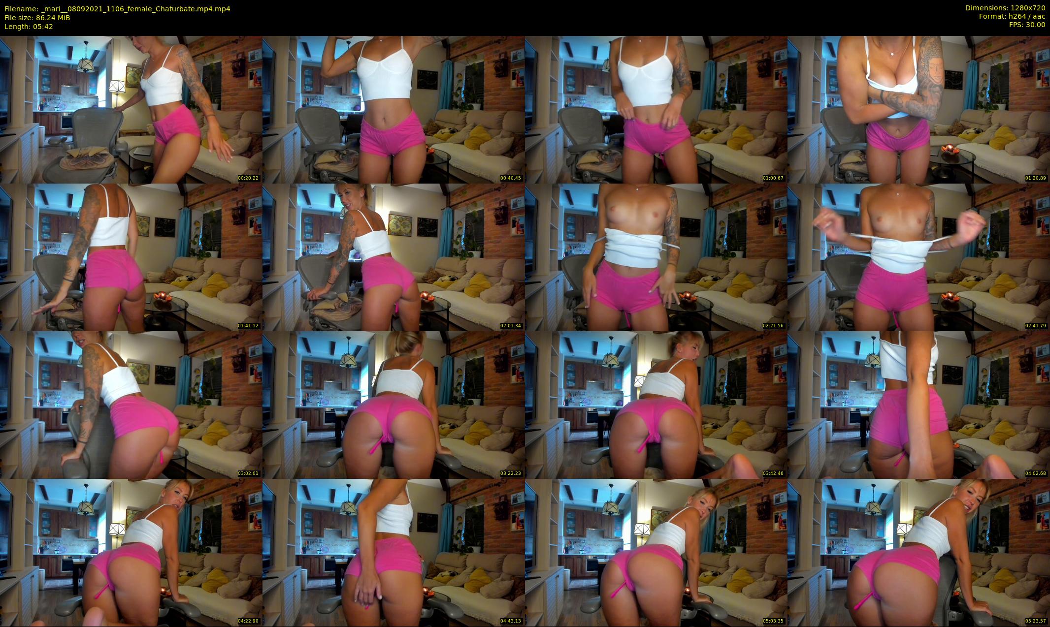 _mari_ — 6 minute Chaturbate female cam show recording, 720p, Sep 8, 2021