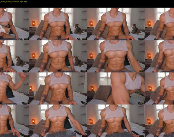 aaronmagnum — 22 minute Chaturbate male cam show recording, 720p, Sep 8, 2021
