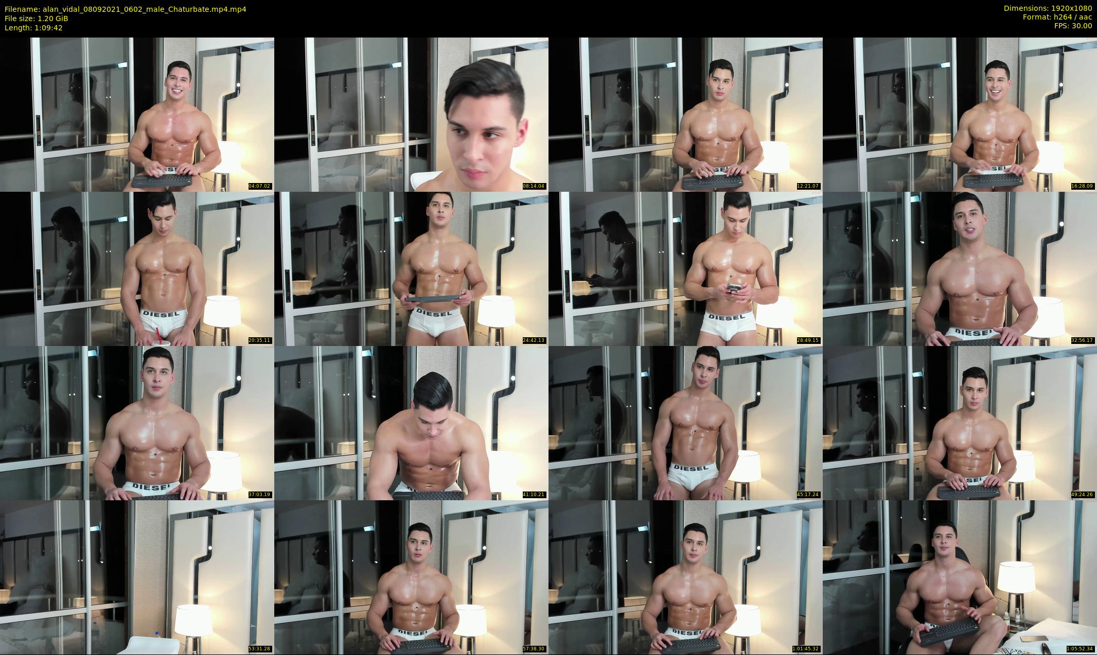 alan_vidal — 70 minute Chaturbate male cam show recording, 1080p, Sep 8, 2021