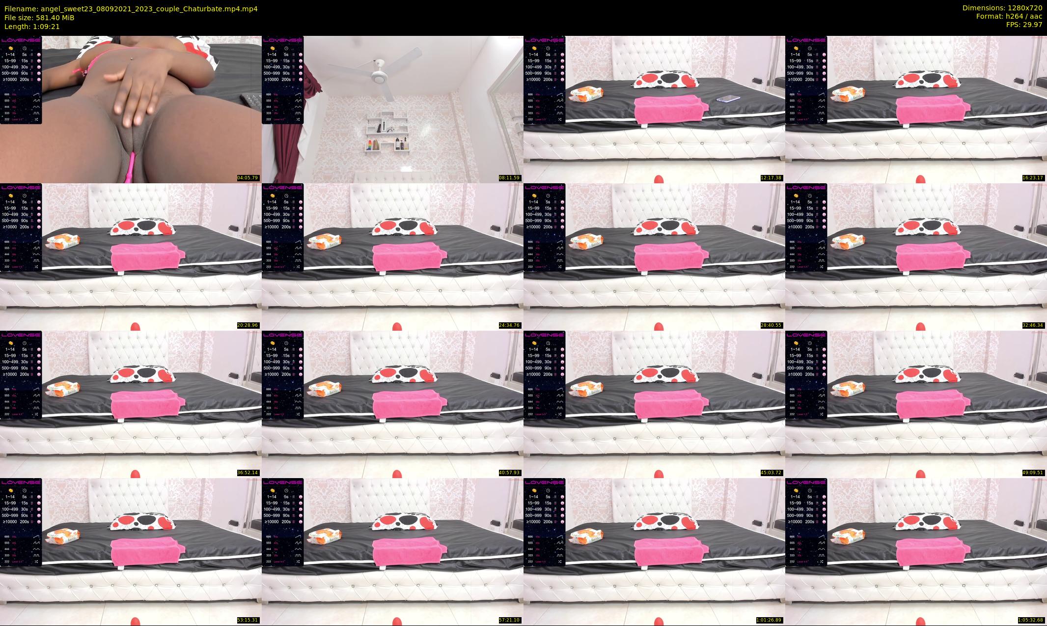 angel_sweet23 — 70 minute Chaturbate couple cam show recording, 720p, Sep 8, 2021