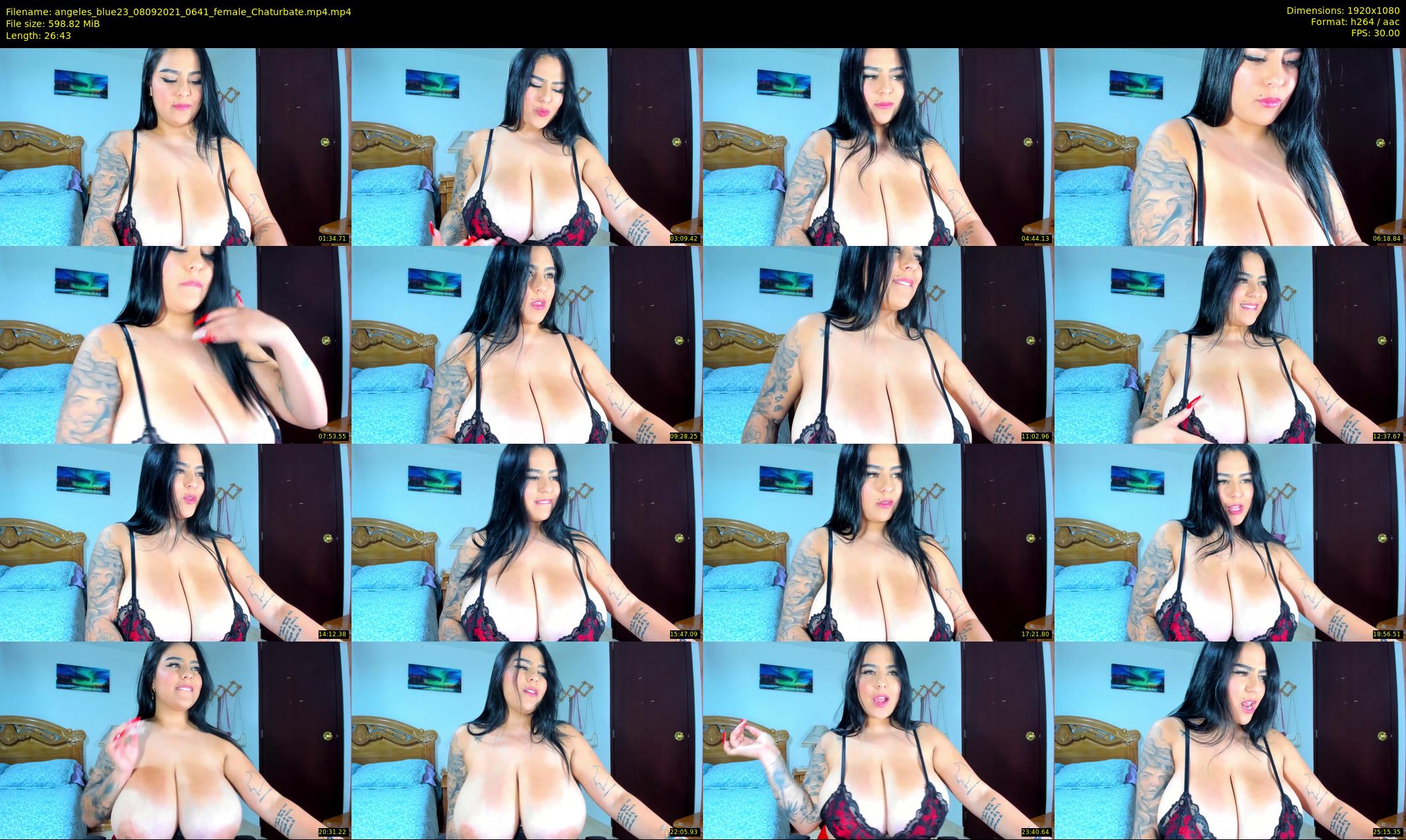 angeles_blue23 — 27 minute Chaturbate female cam show recording, 1080p, Sep 8, 2021