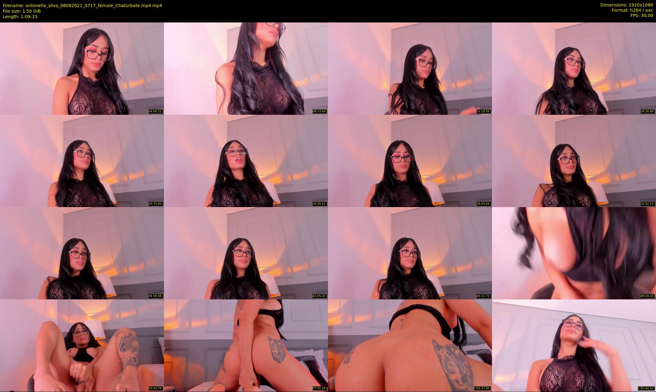 antonella_silva — 70 minute Chaturbate female cam show recording, 1080p, Sep 8, 2021