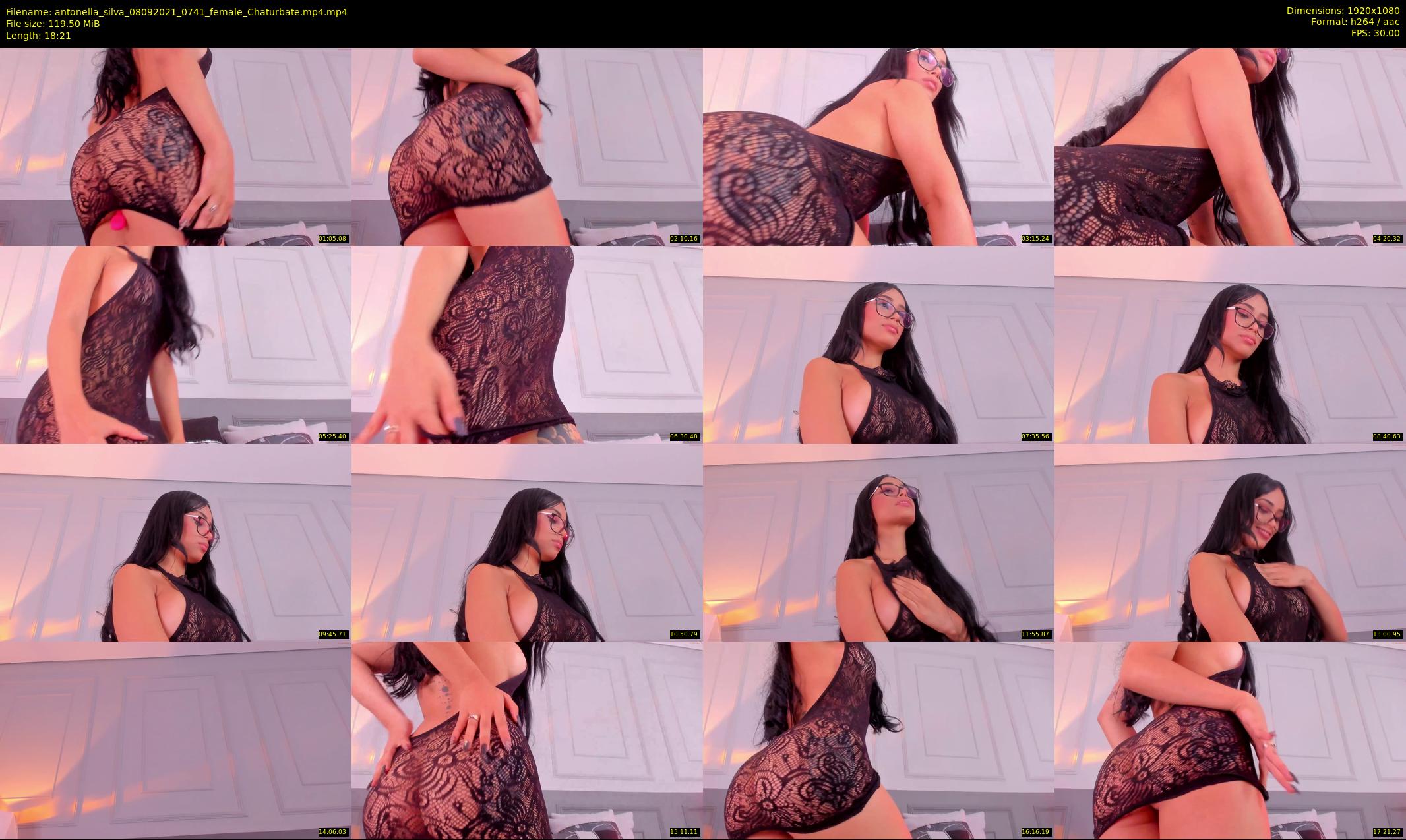 antonella_silva — 19 minute Chaturbate female cam show recording, 1080p, Sep 8, 2021