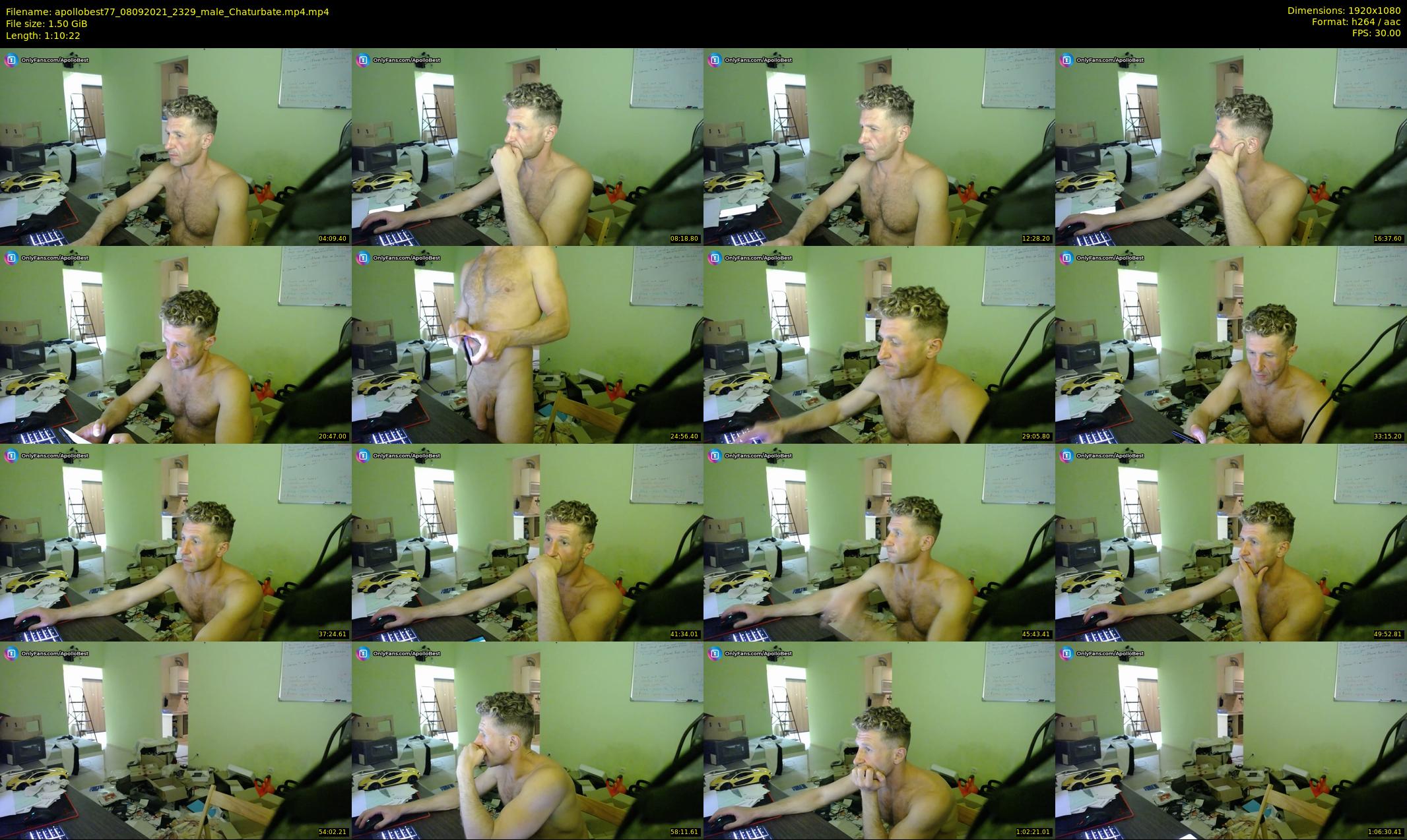 apollobest77 — 71 minute Chaturbate male cam show recording, 1080p, Sep 8, 2021