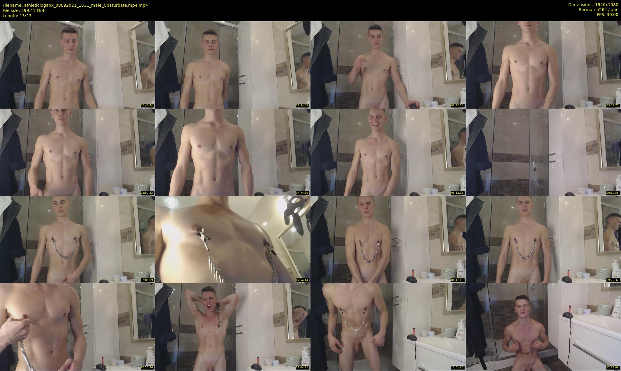 athleticloganx — 14 minute Chaturbate male cam show recording, 1080p, Sep 8, 2021
