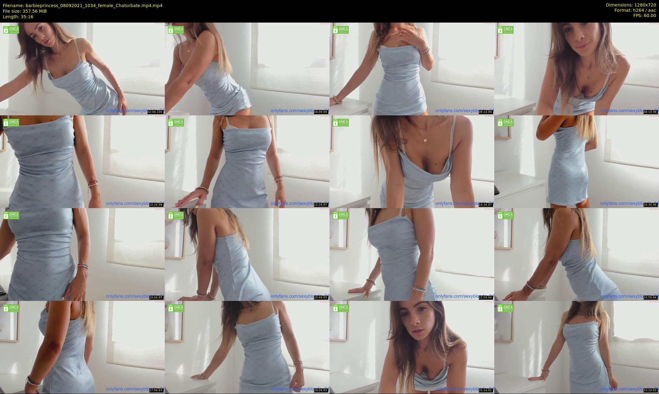 barbieprincess — 36 minute Chaturbate female cam show recording, 720p, Sep 8, 2021