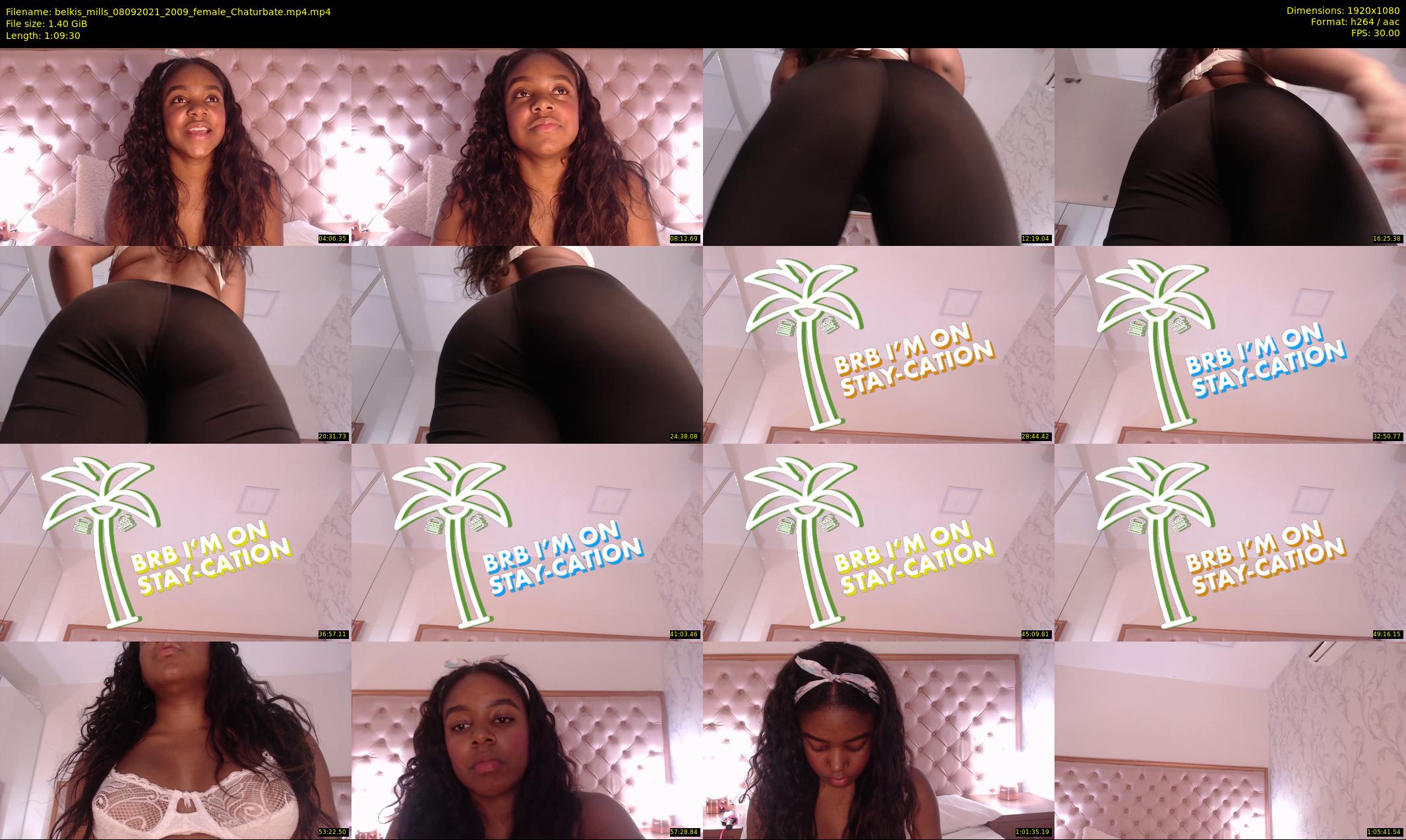 belkis_mills — 70 minute Chaturbate female cam show recording, 1080p, Sep 8, 2021