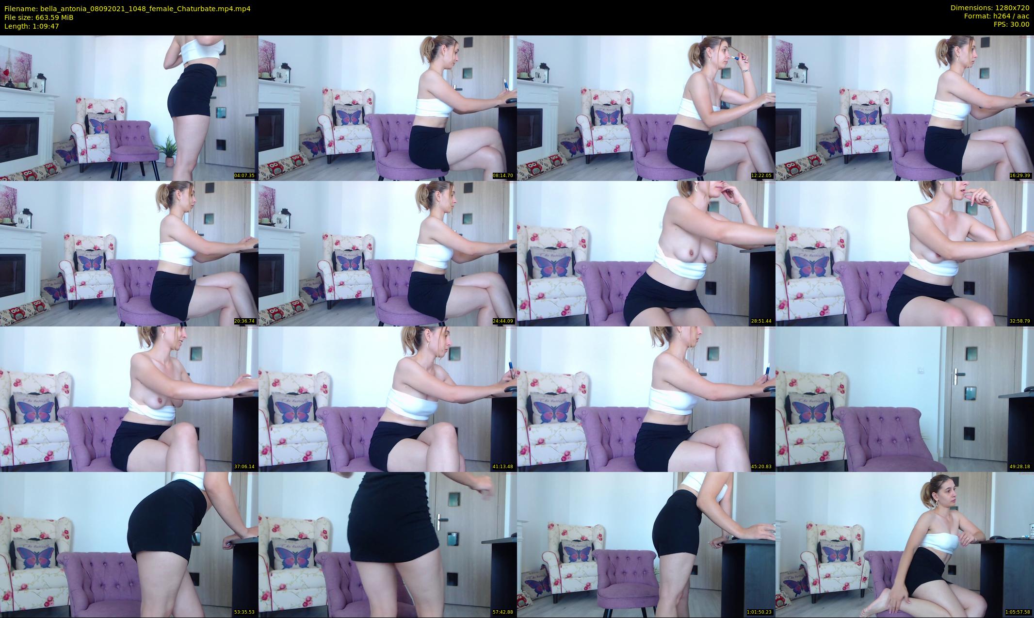 bella_antonia — 70 minute Chaturbate female cam show recording, 720p, Sep 8, 2021