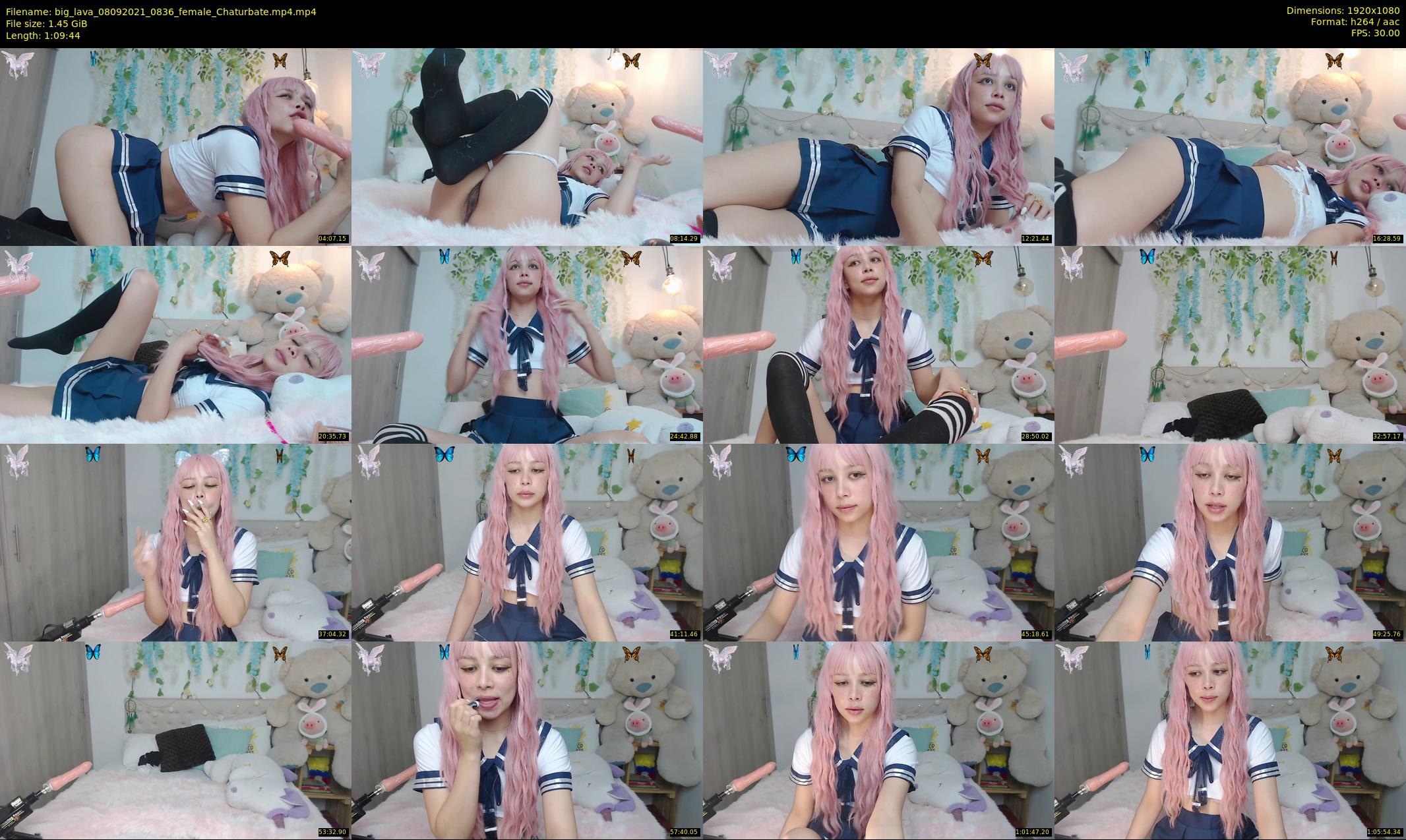 big_lava — 70 minute Chaturbate female cam show recording, 1080p, Sep 8, 2021