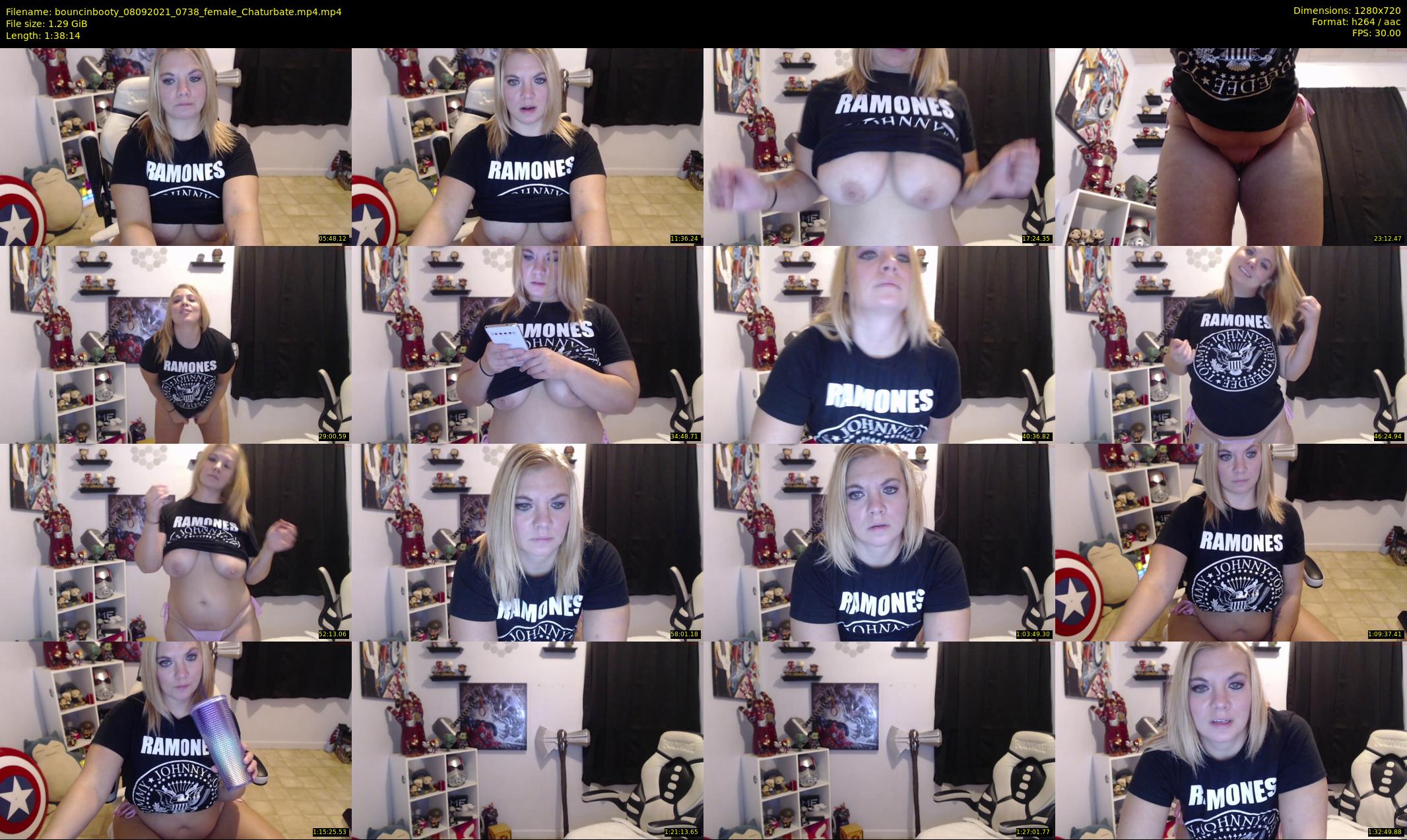 bouncinbooty — 99 minute Chaturbate female cam show recording, 720p, Sep 8, 2021