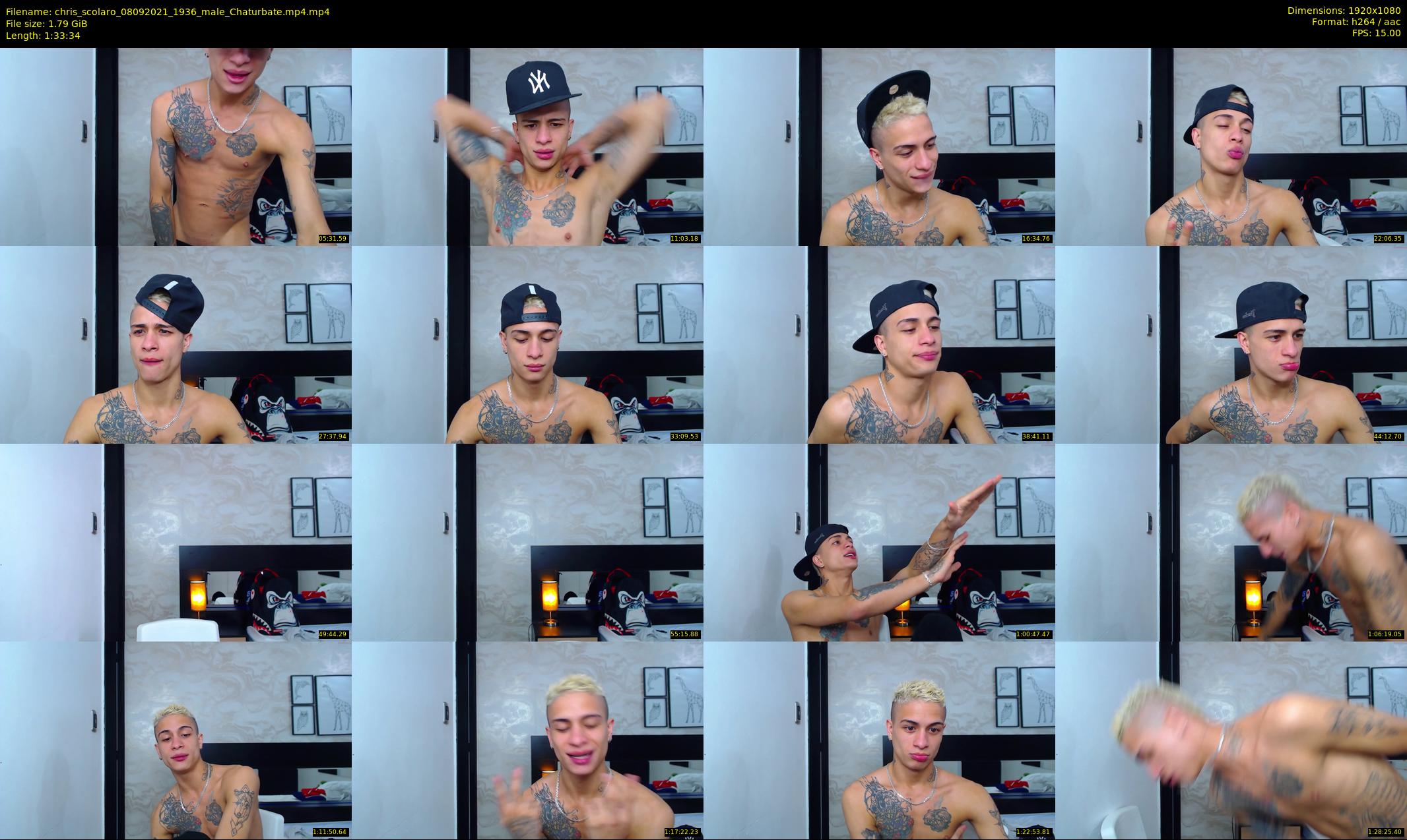 chris_scolaro — 94 minute Chaturbate male cam show recording, 1080p, Sep 8, 2021