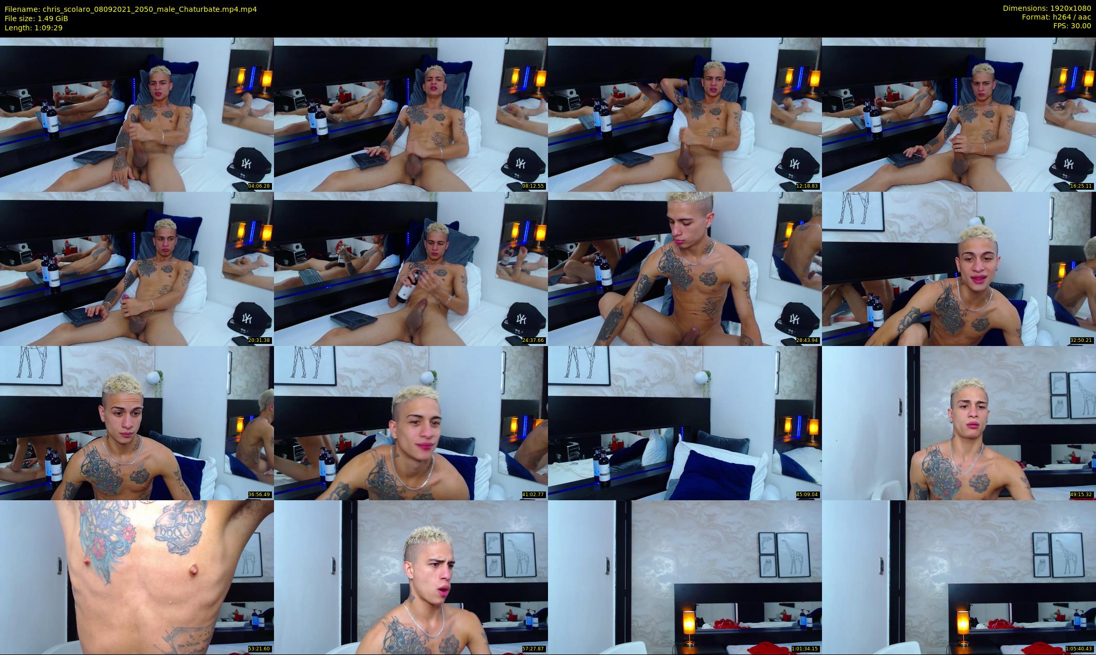 chris_scolaro — 70 minute Chaturbate male cam show recording, 1080p, Sep 8, 2021