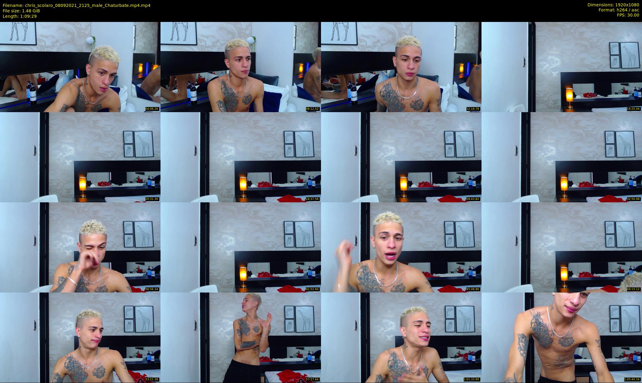 chris_scolaro — 70 minute Chaturbate male cam show recording, 1080p, Sep 8, 2021