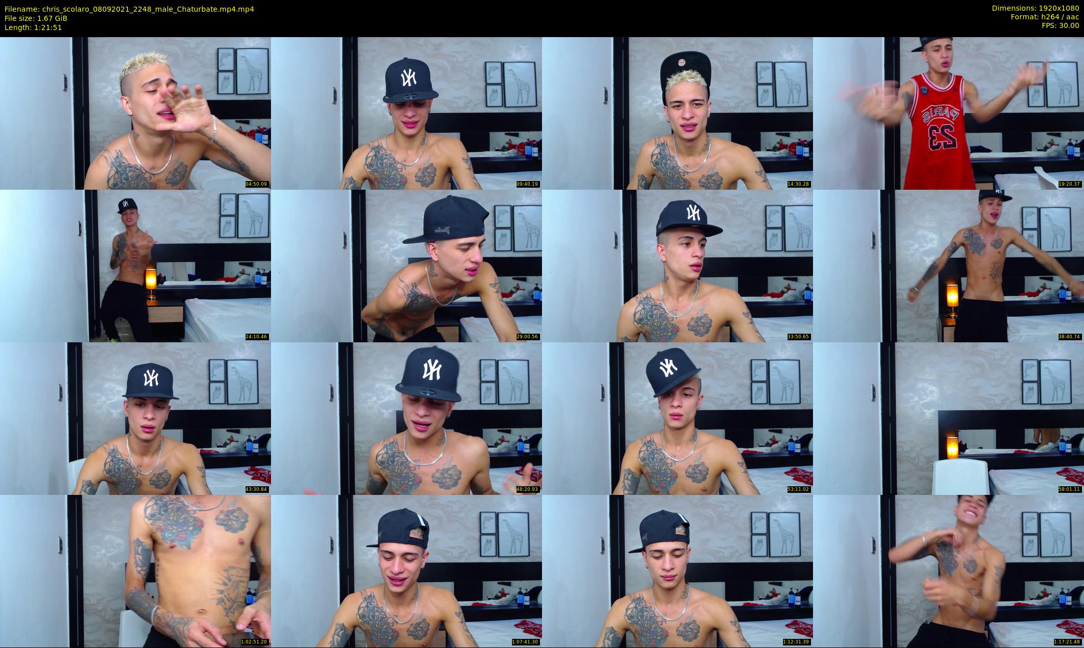 chris_scolaro — 82 minute Chaturbate male cam show recording, 1080p, Sep 8, 2021