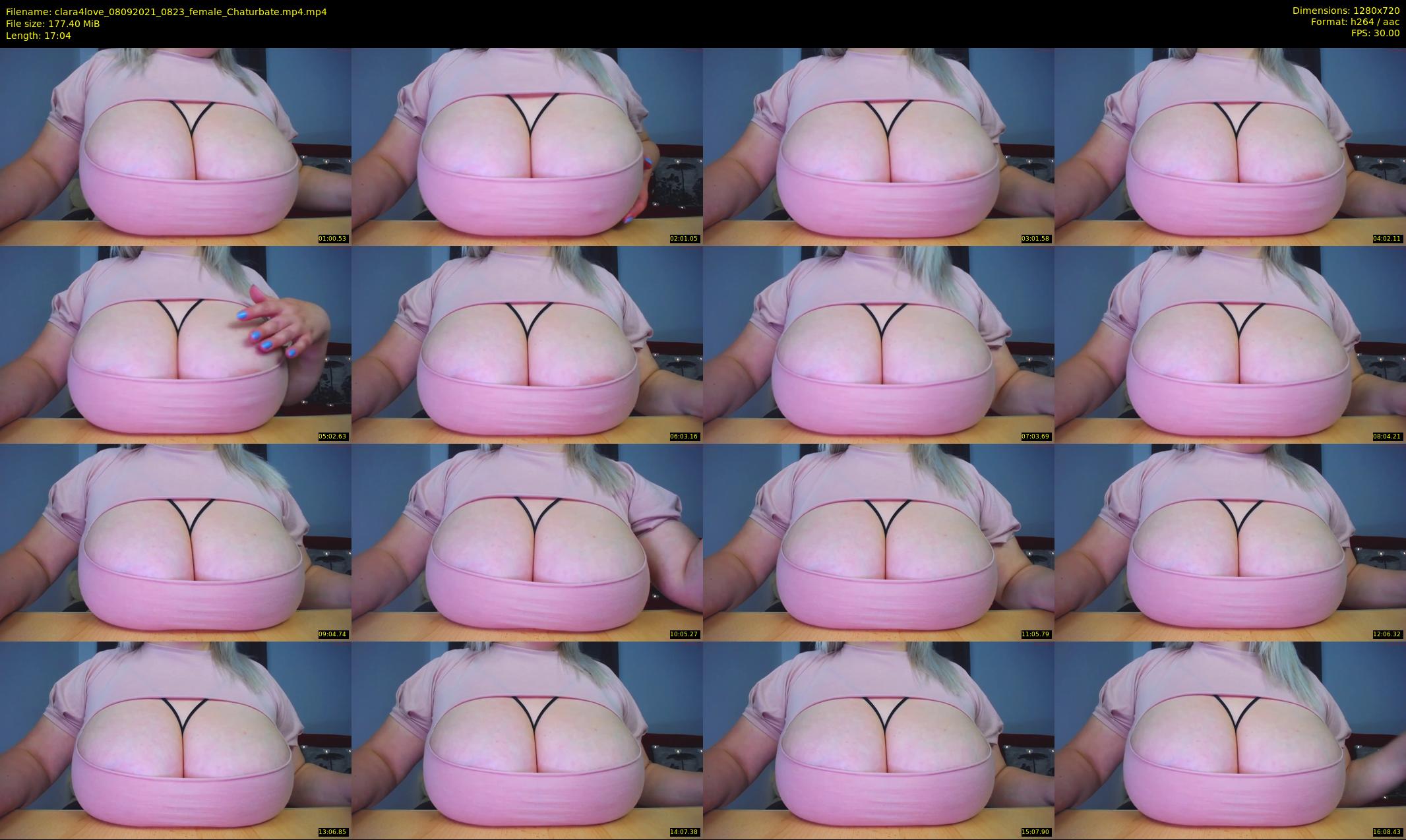 clara4love — 18 minute Chaturbate female cam show recording, 720p, Sep 8, 2021