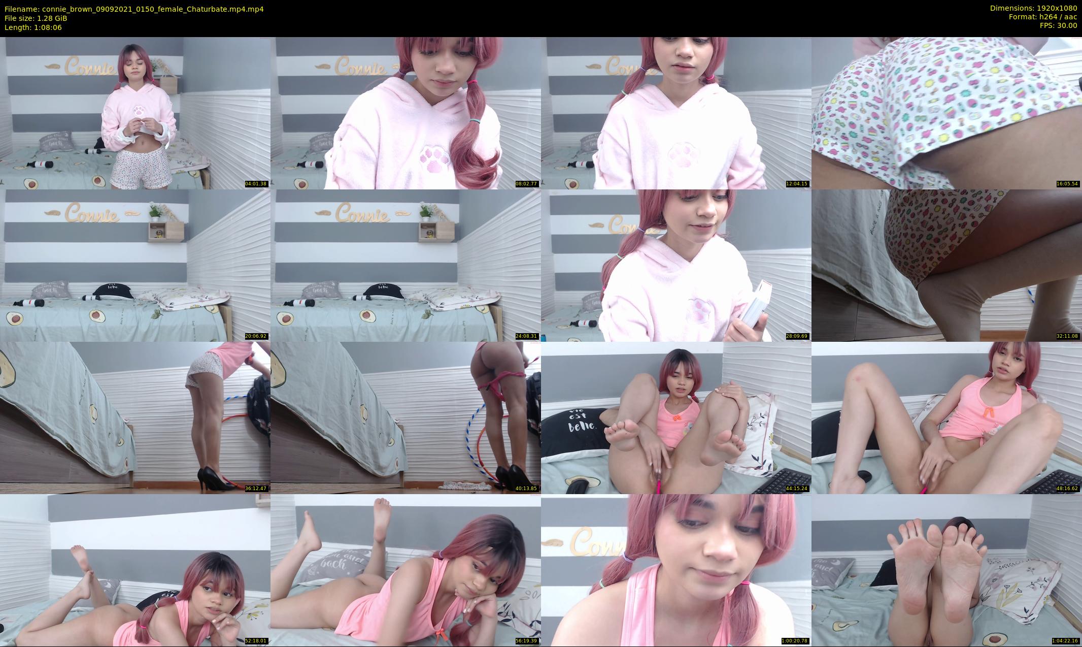 connie_brown — 69 minute Chaturbate female cam show recording, 1080p, Sep 9, 2021
