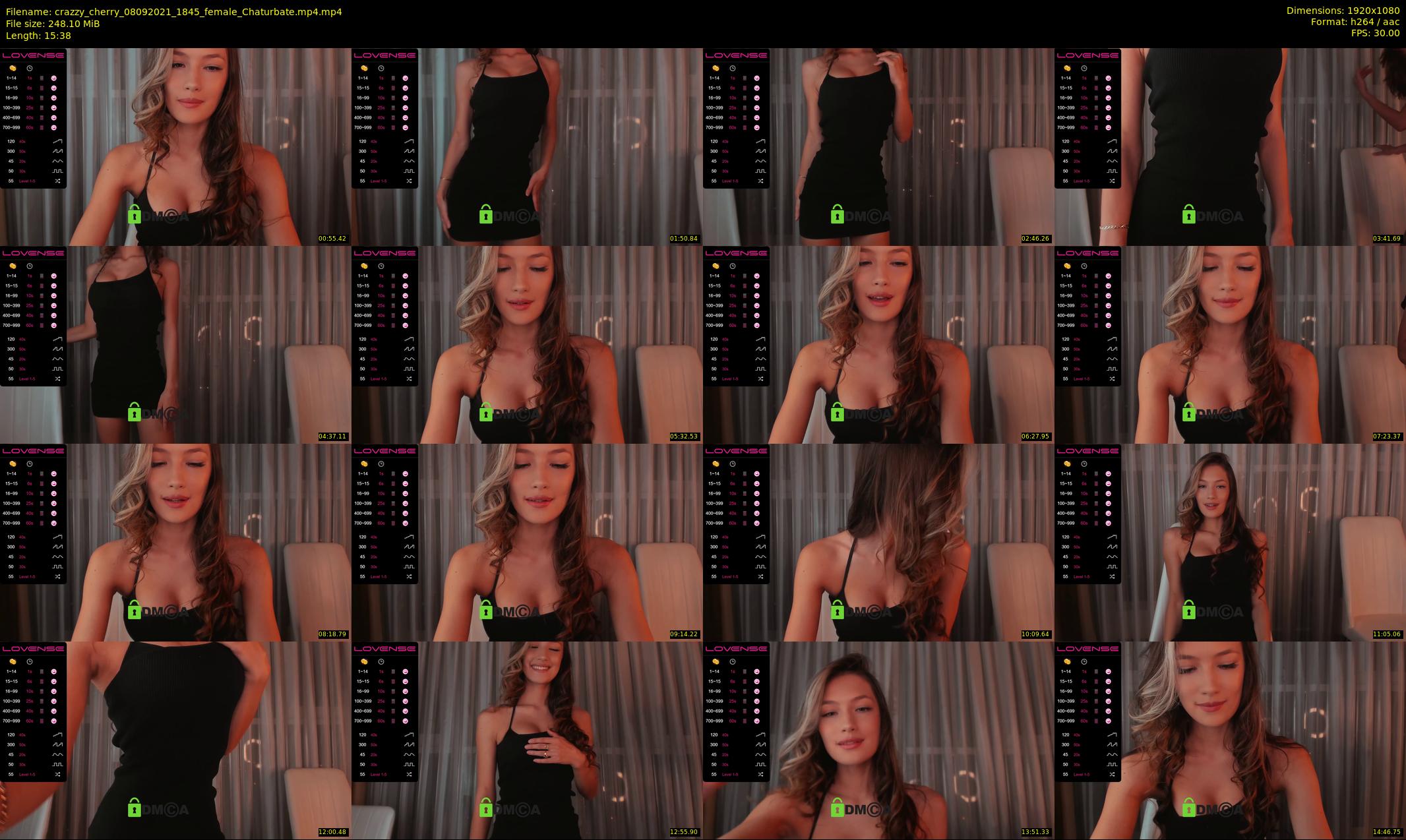 crazzy_cherry — 16 minute Chaturbate female cam show recording, 1080p, Sep 8, 2021