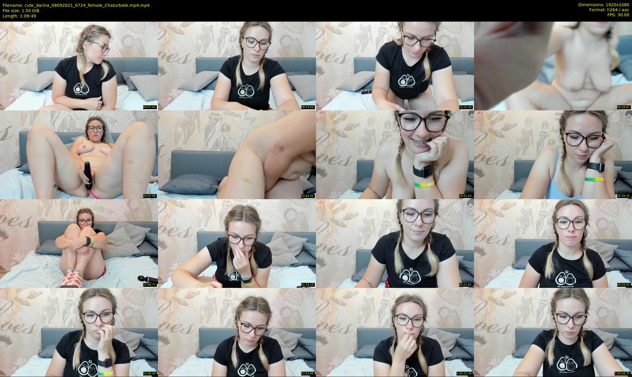 cute_darina — 70 minute Chaturbate female cam show recording, 1080p, Sep 8, 2021