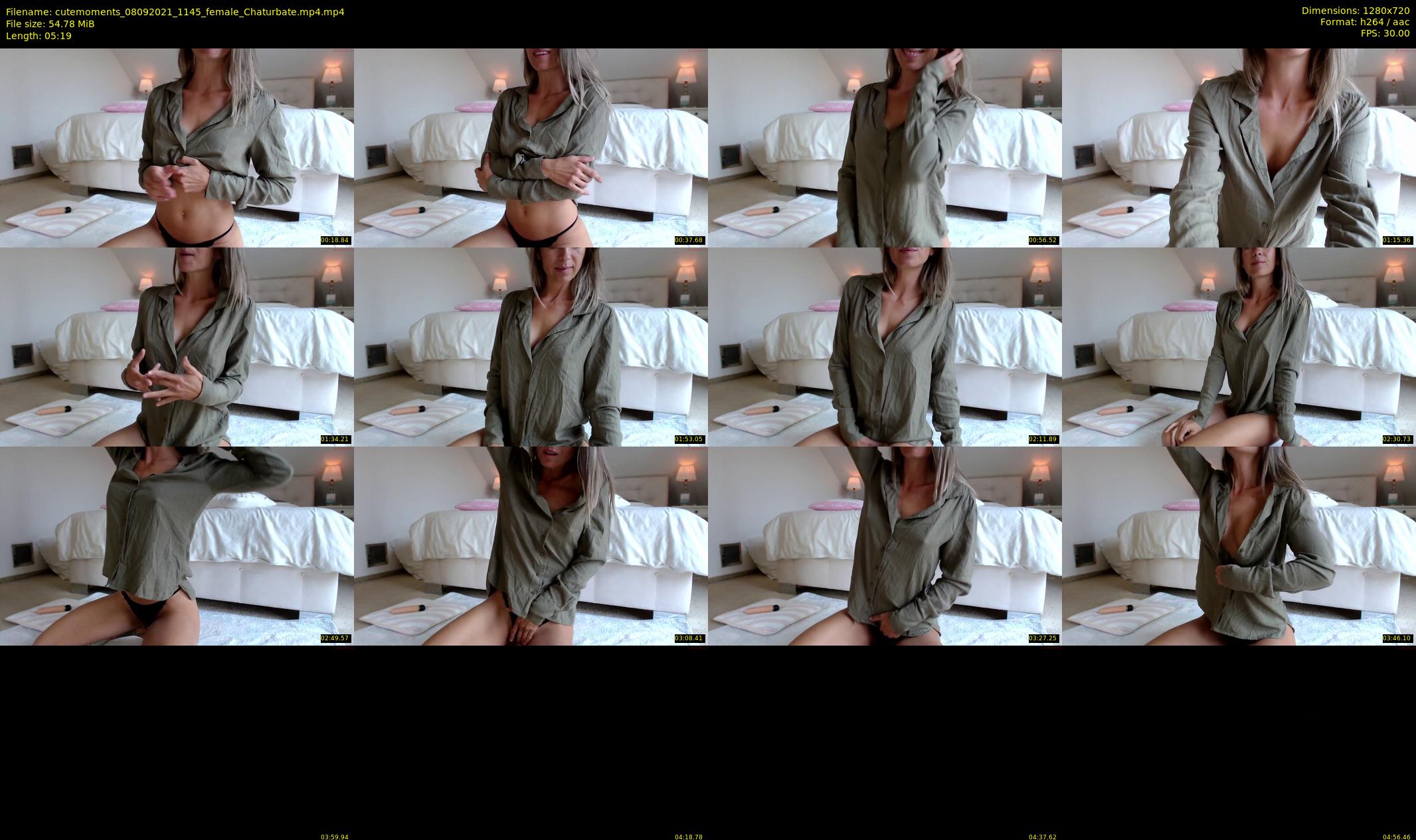 cutemoments — 6 minute Chaturbate female cam show recording, 720p, Sep 8, 2021