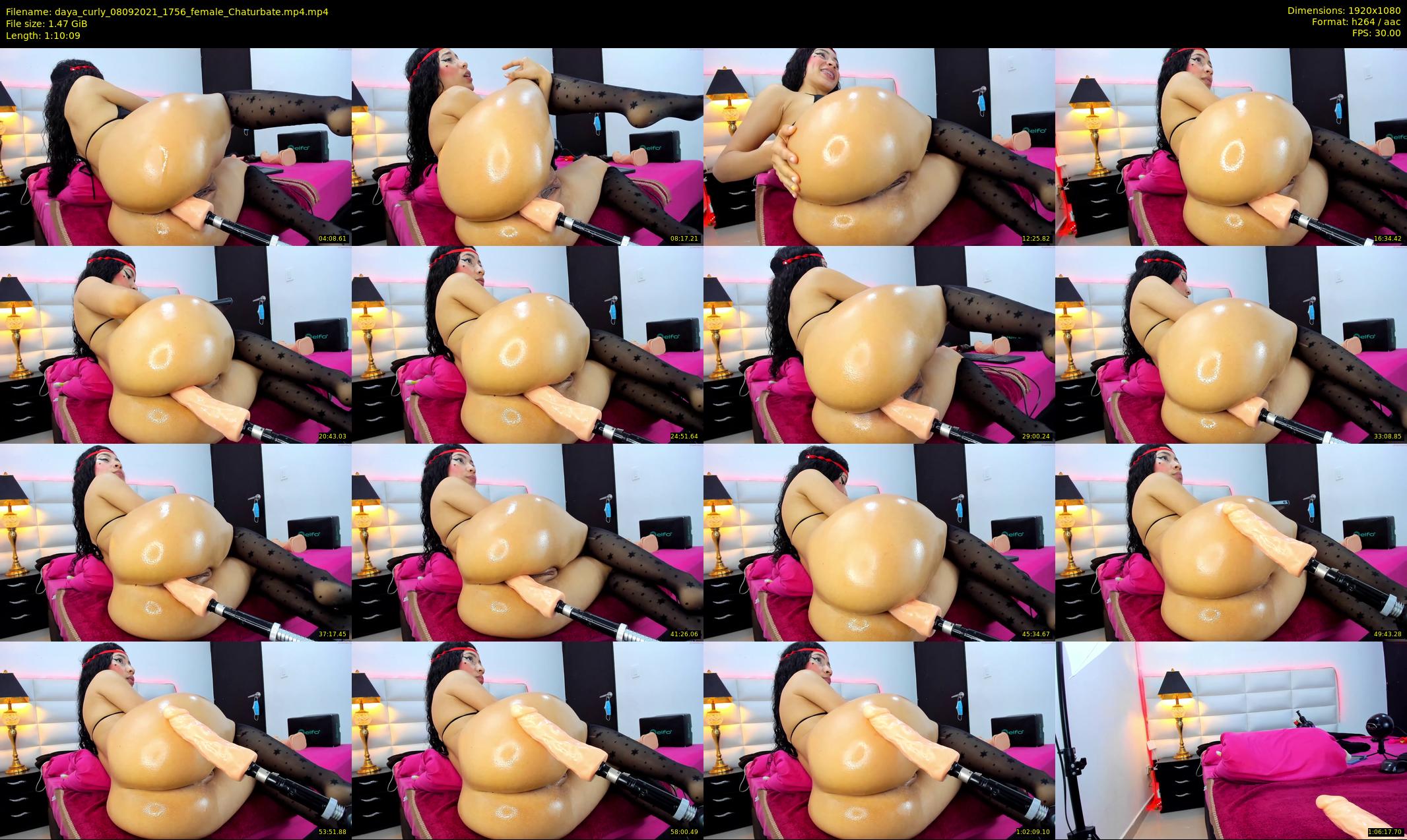 daya_curly — 71 minute Chaturbate female cam show recording, 1080p, Sep 8, 2021