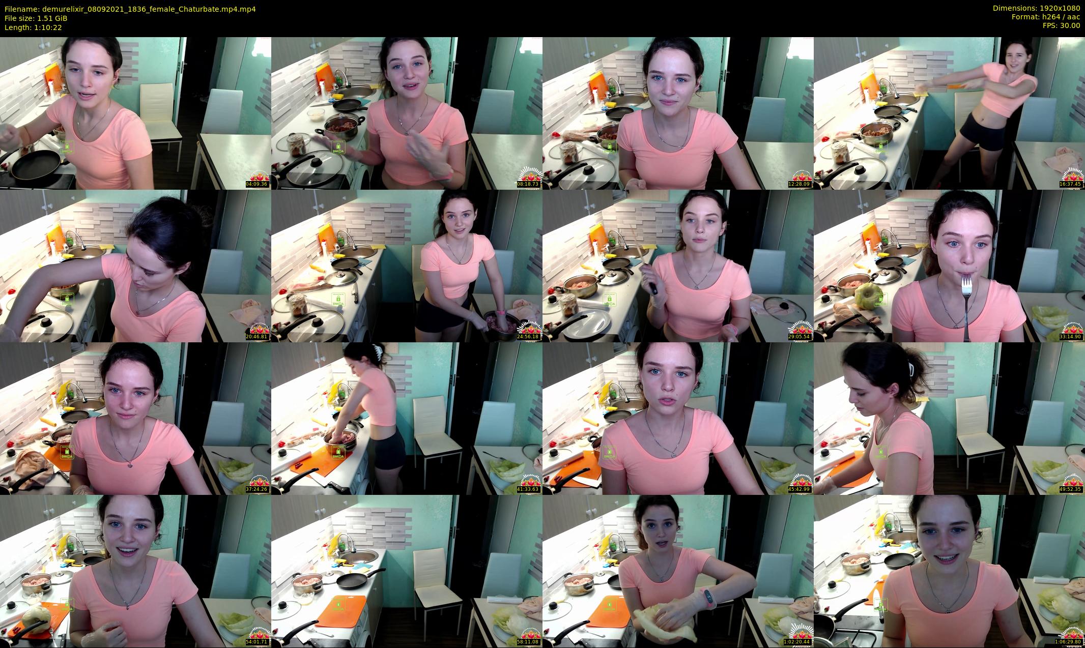 demurelixir — 71 minute Chaturbate female cam show recording, 1080p, Sep 8, 2021